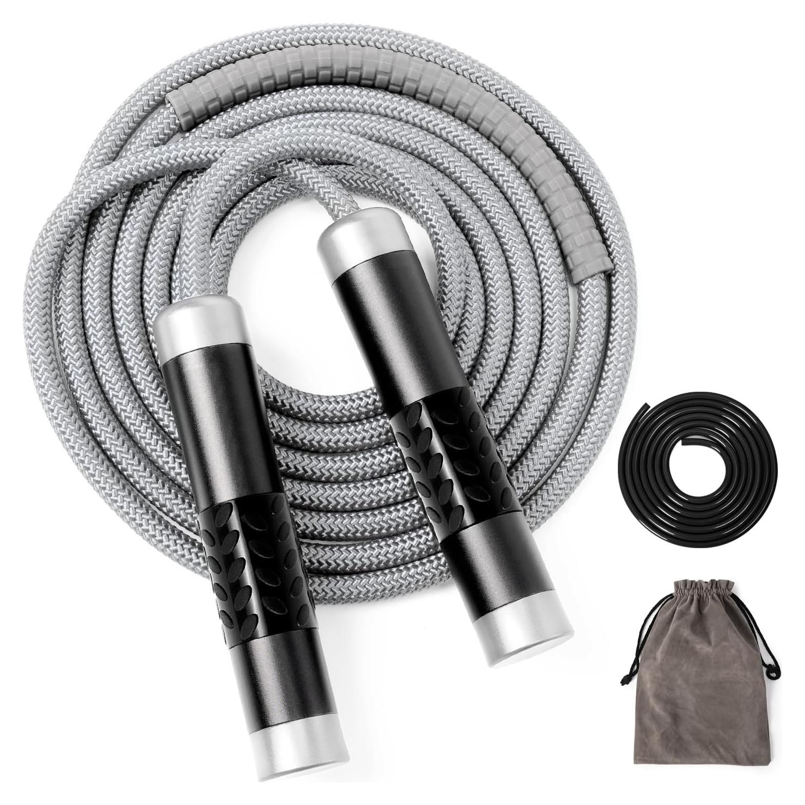 Cuerda de Salto con Peso Mangodan 0.45kg Ajustable 3.30m