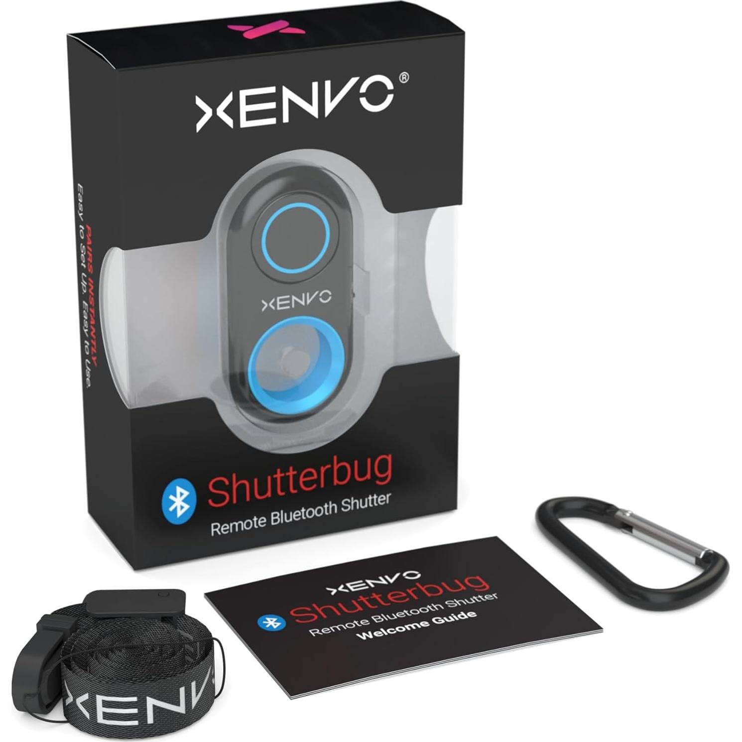 Control Remoto de Obturador Xenvo Bluetooth - Botón de Selfie Inalámbrico