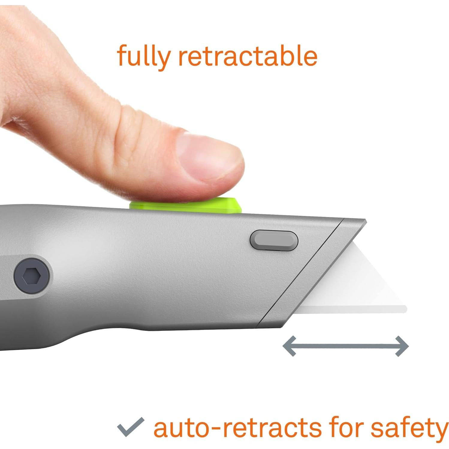 Cuchillo Utilitario Retráctil Slice 10491 Mango Metálico