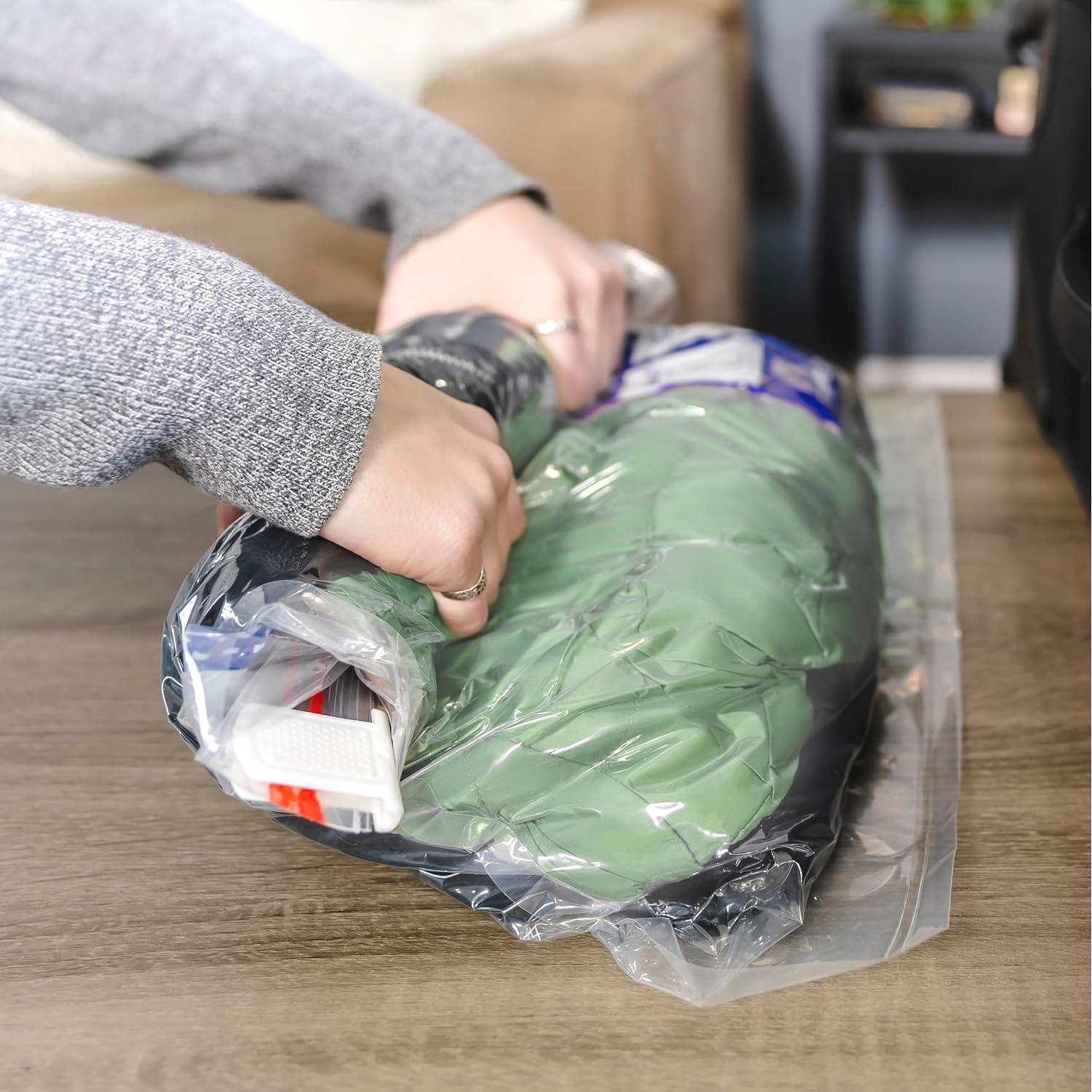 Bolsas de Almacenamiento Hefty Shrink-Pak 4 Grandes y 4 XL