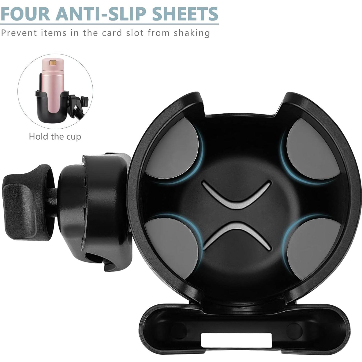 Soporte para Taza Ajustable Suranew con Soporte para Teléfono