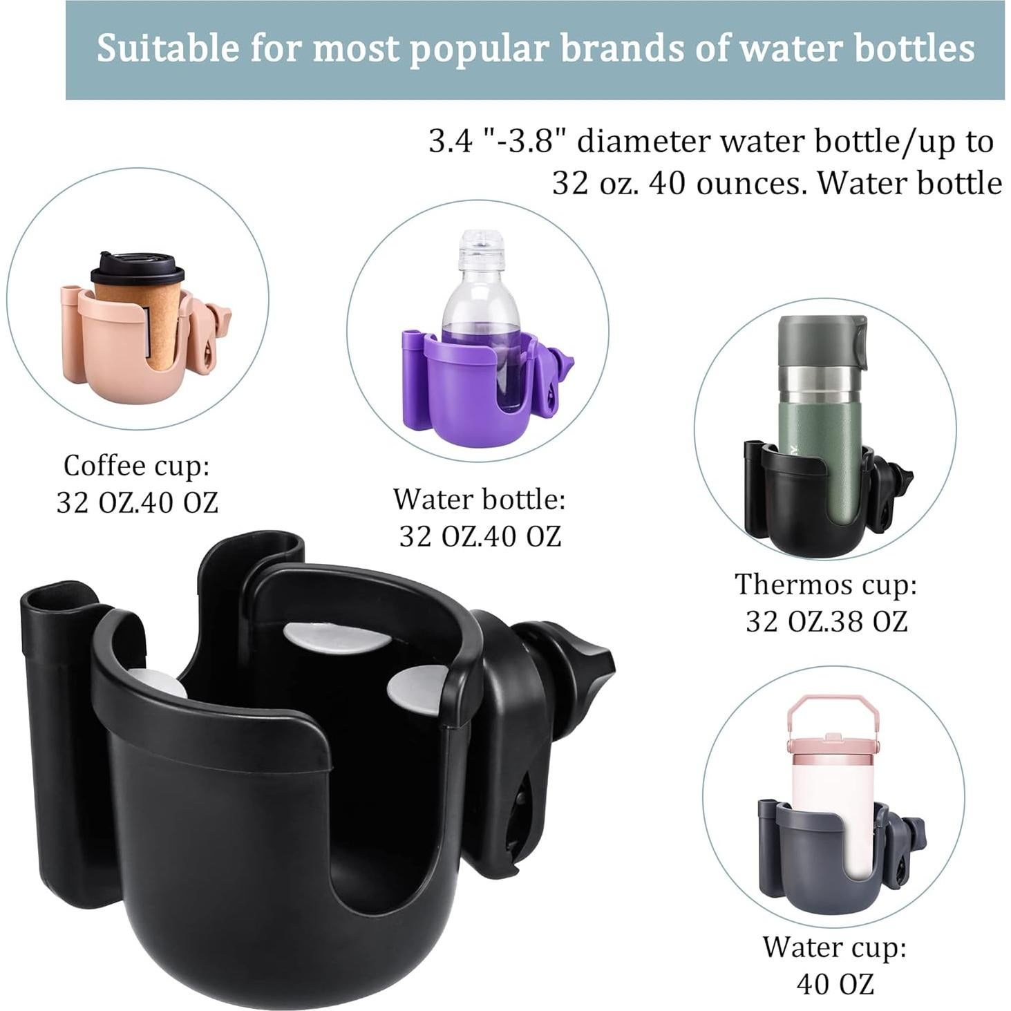 Soporte para Taza Ajustable Suranew con Soporte para Teléfono