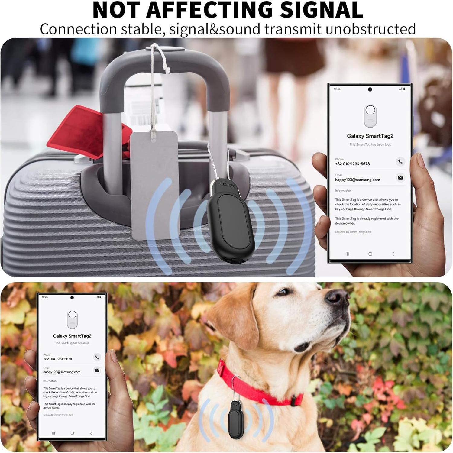 Funda impermeable Wacanc para Samsung Galaxy SmartTag 2