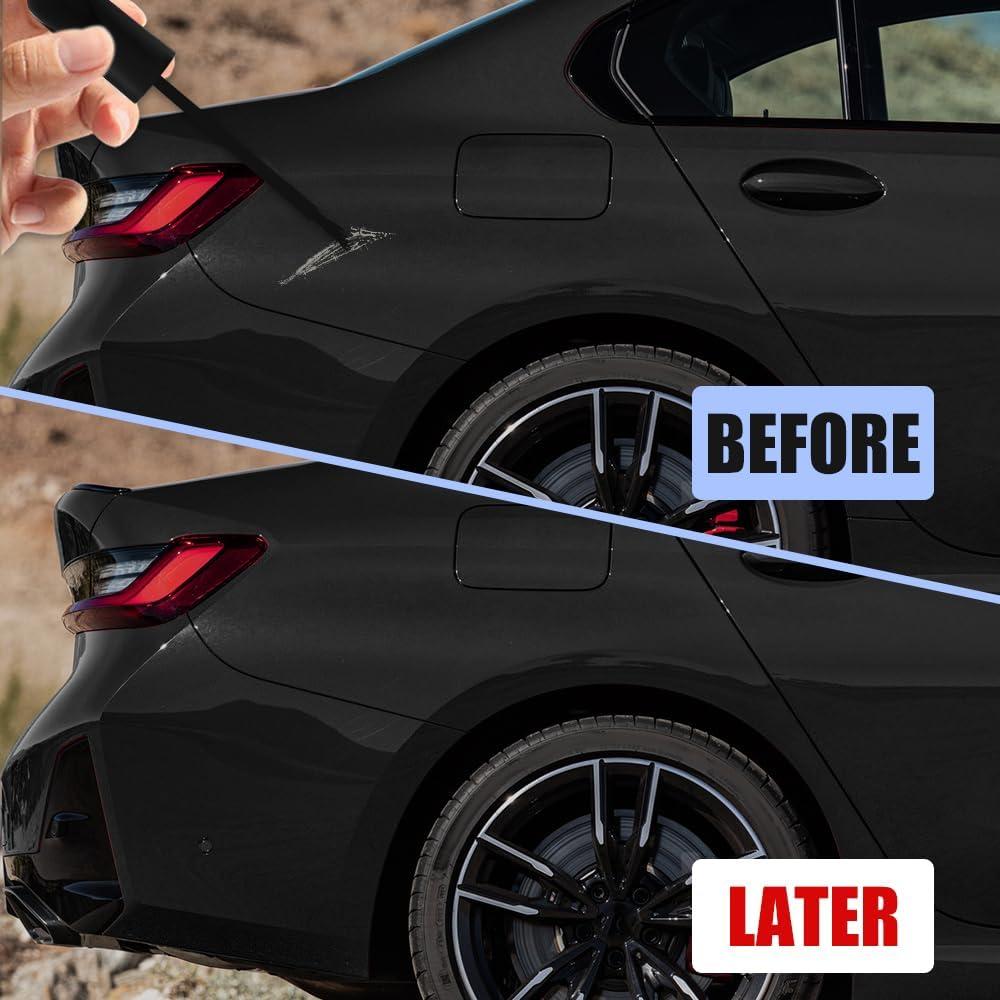 Bolígrafo de Pintura de Retoque QZTYTY Negro 11.8 ml