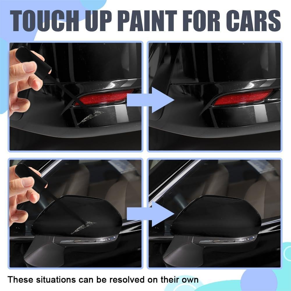 Bolígrafo de Pintura de Retoque QZTYTY Negro 11.8 ml