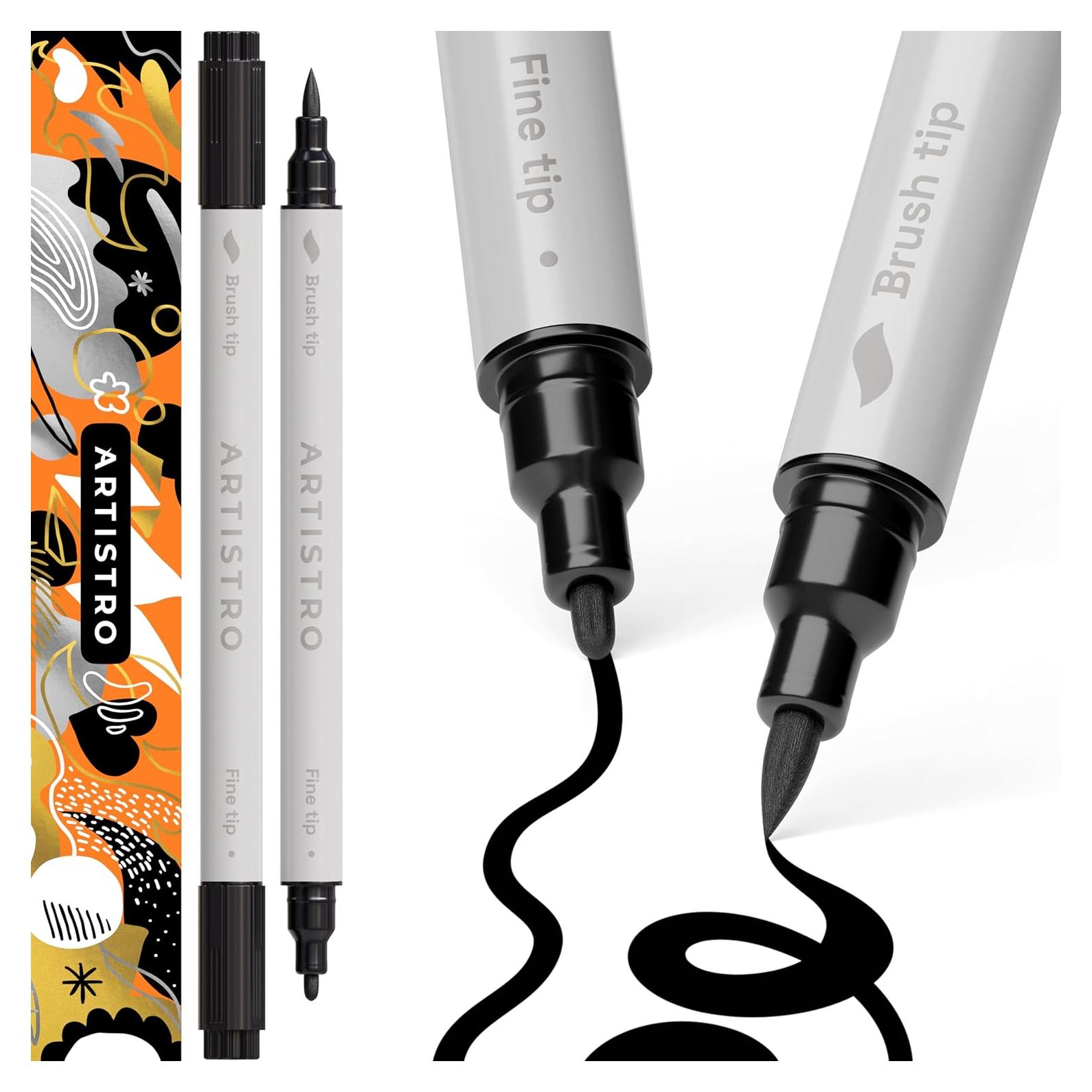 Marcadores de Pintura Acrílica ARTISTRO Doble Punta 2 Unidades