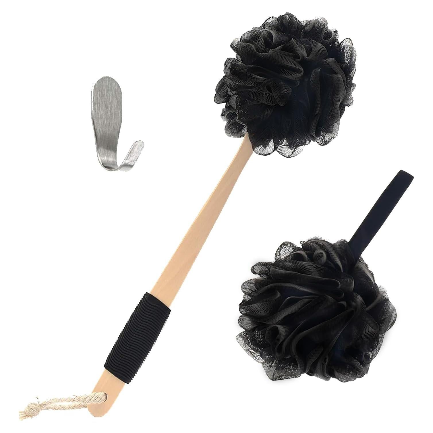 Esfregador de Espalda Yoove con Carbón de Bambú - Lufa Exfoliante