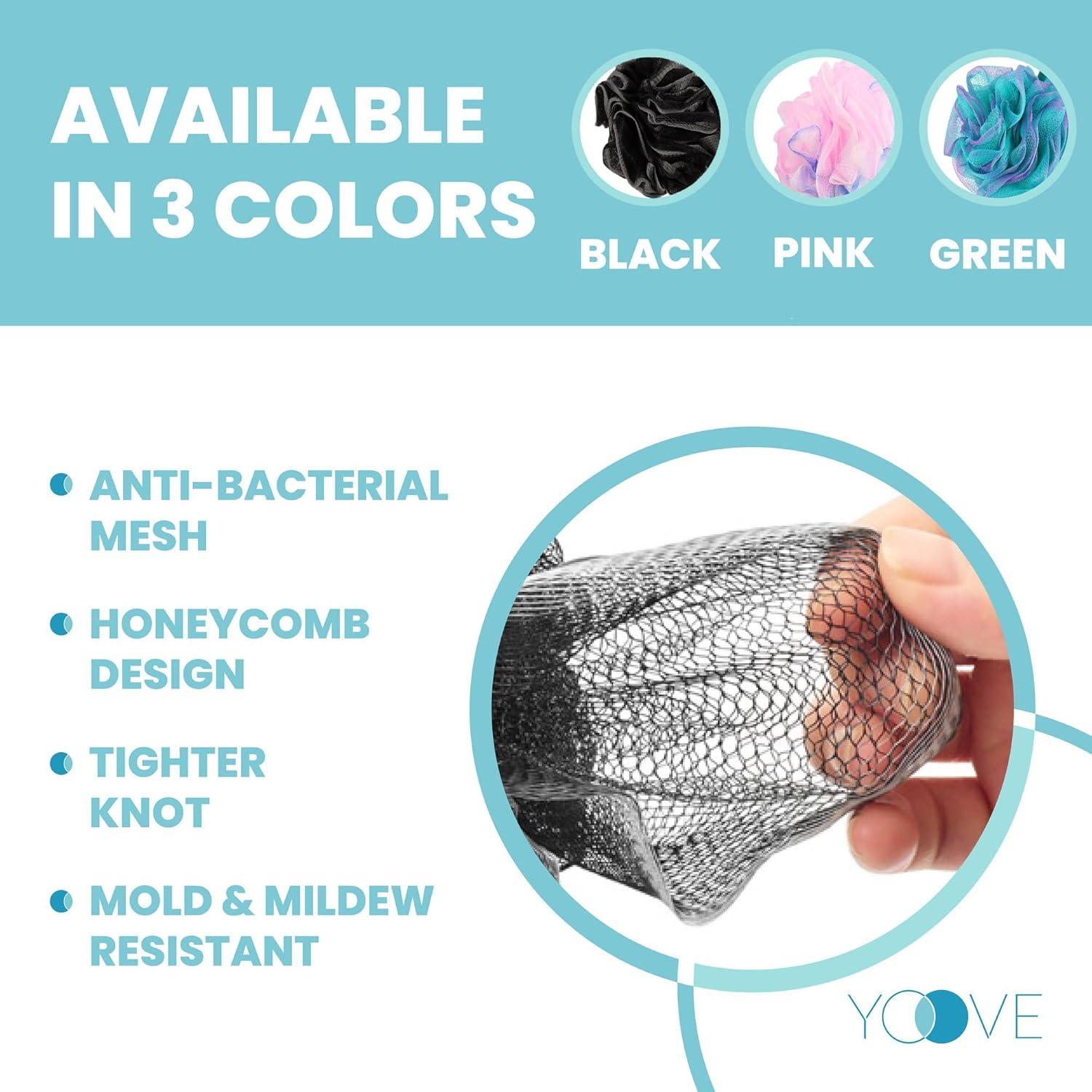 Esfregador de Espalda Yoove con Carbón de Bambú - Lufa Exfoliante