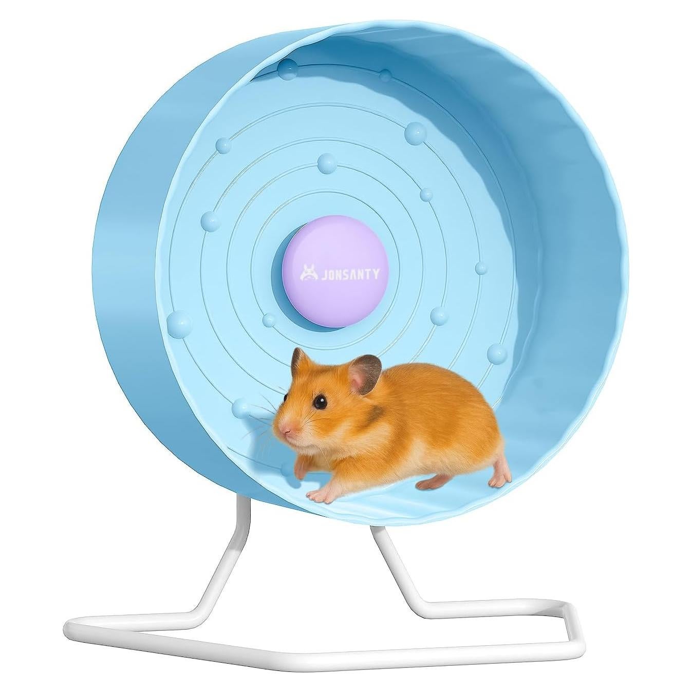 Rueda de Hámster Silenciosa JONSANTY 21.34 cm Antideslizante