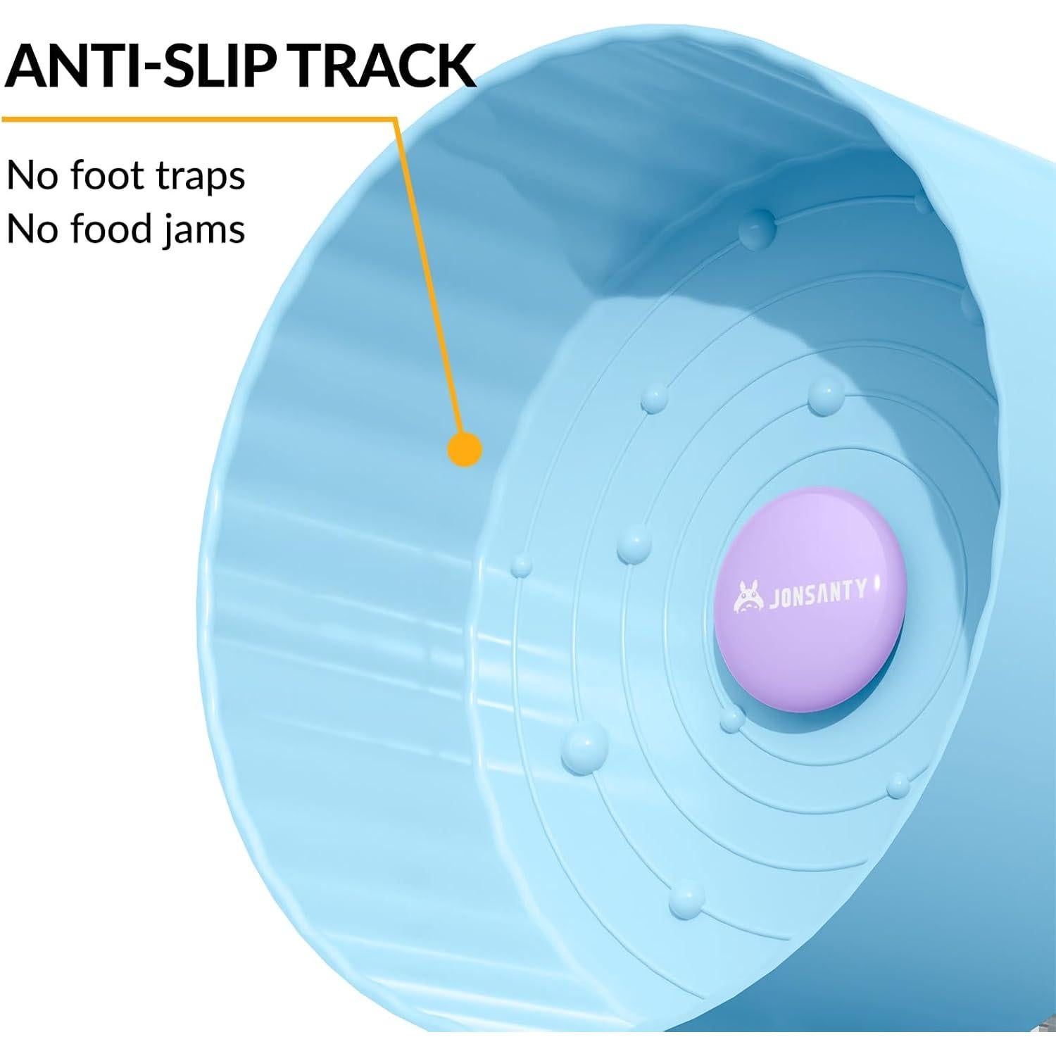 Rueda de Hámster Silenciosa JONSANTY 21.34 cm Antideslizante
