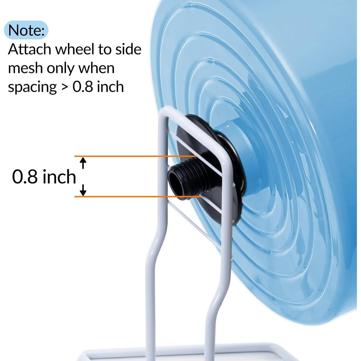 Rueda de Hámster Silenciosa JONSANTY 21.34 cm Antideslizante