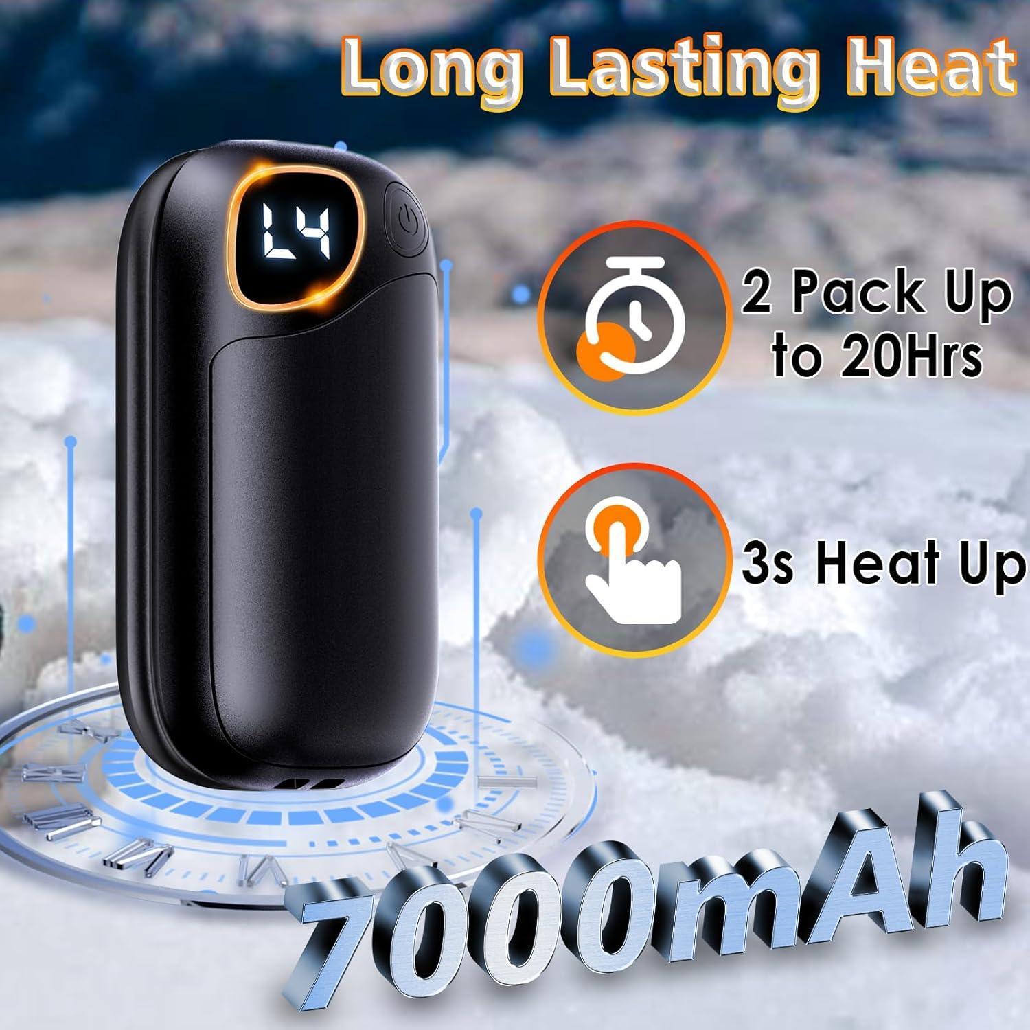 Calentadores de Manos Recargables Toyizo ST01 - 2 Piezas USB