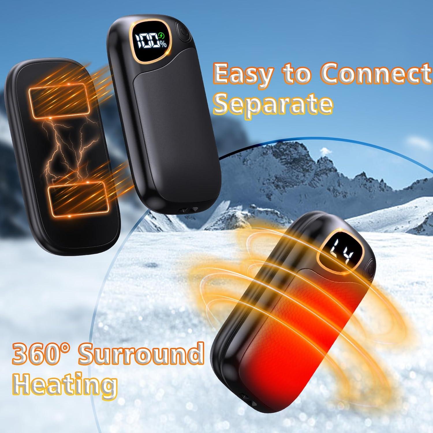 Calentadores de Manos Recargables Toyizo ST01 - 2 Piezas USB