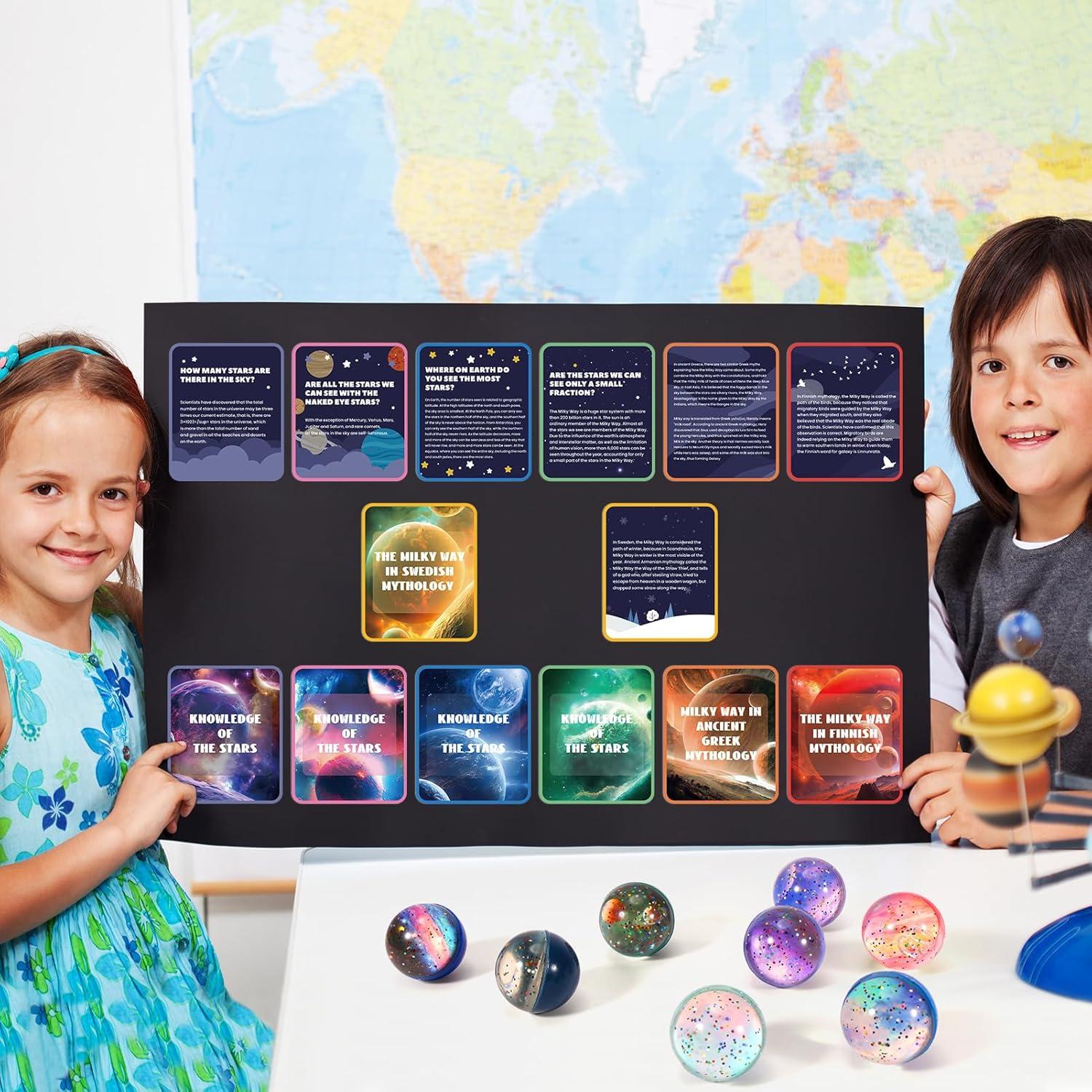 Pllieay 16PCS Juguetes del Espacio Galáctico para Niños