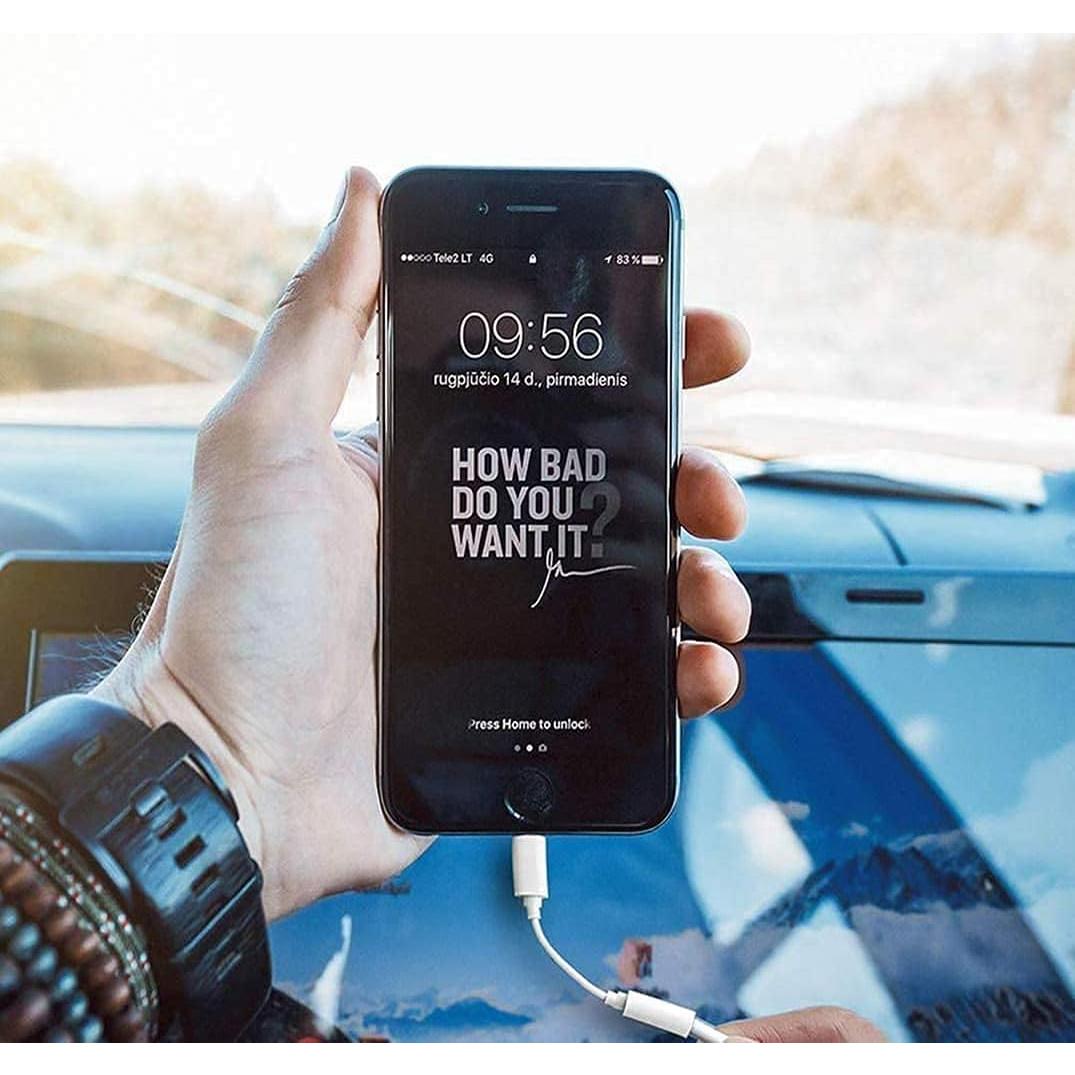 Adaptador de auriculares Lightning a 3.5 mm Aprolink