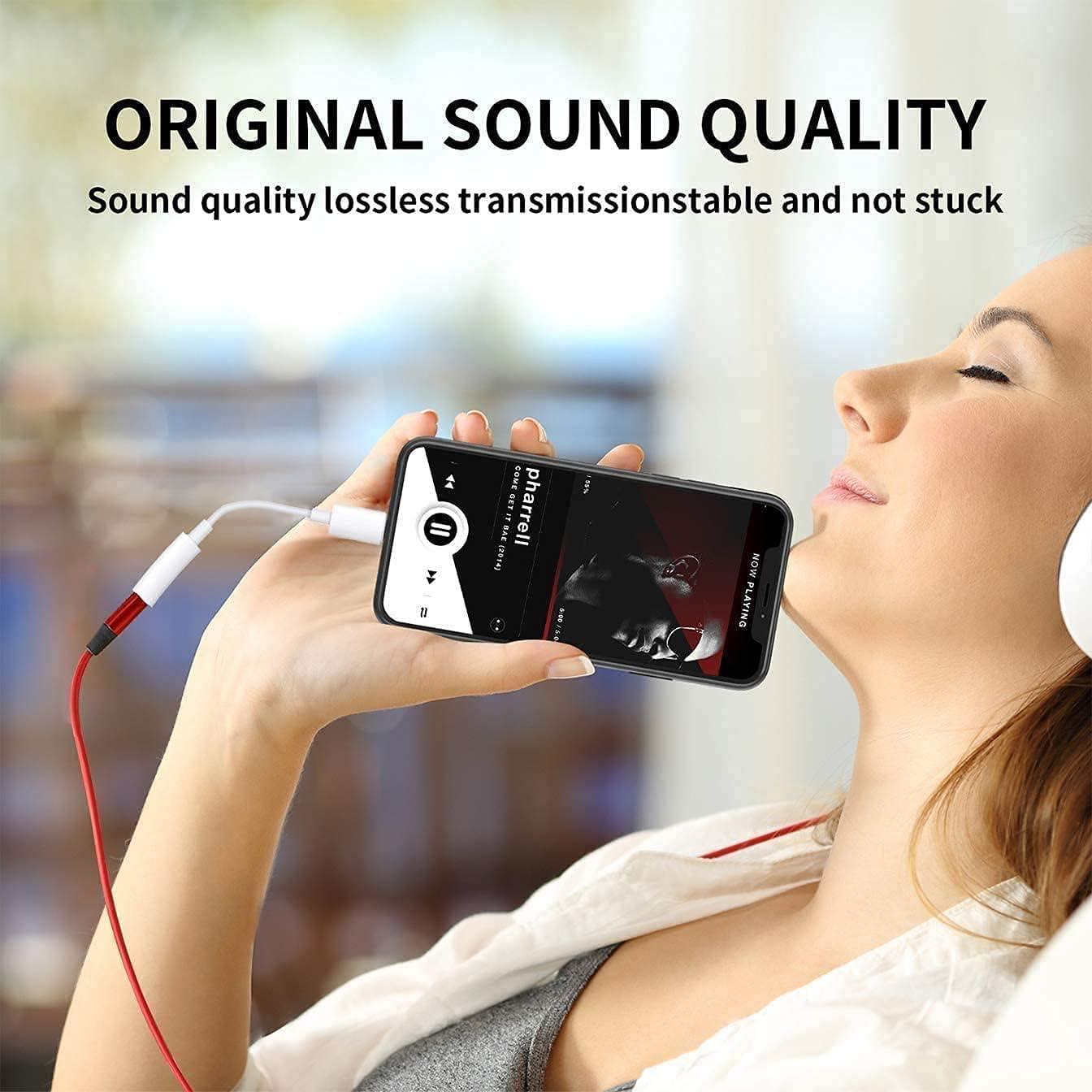 Adaptador de auriculares Lightning a 3.5 mm Aprolink