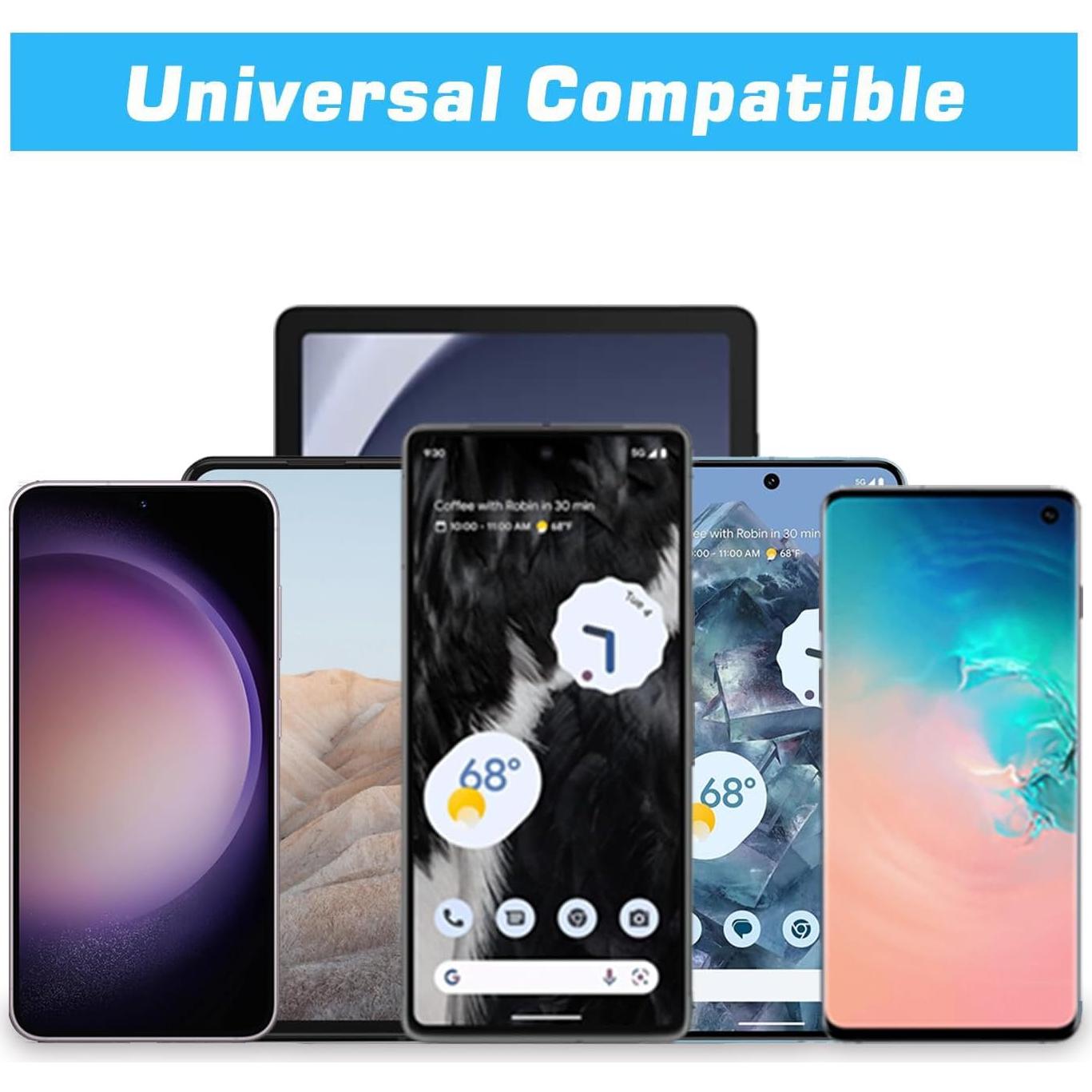 Cargador de Pared USB X-EDITION 2.1A Paquete de 4 Negro