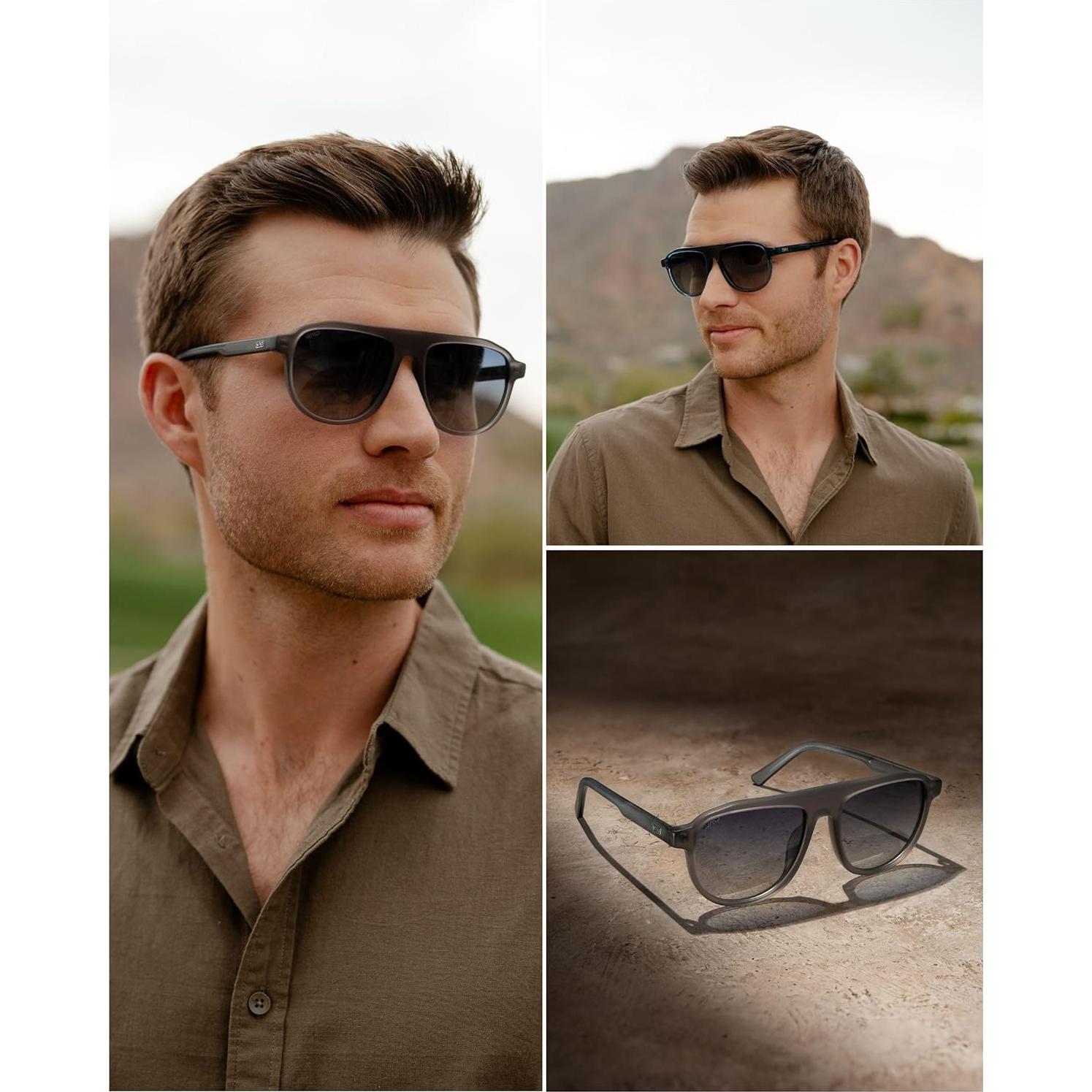 Gafas de sol polarizadas WearMe Pro Bold Cobalto