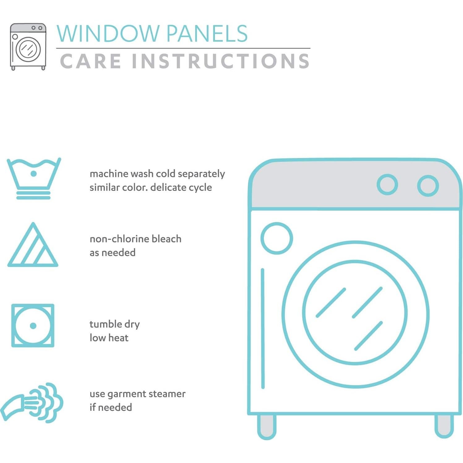 Paneles de Cortina Blackout Lush Decor 132x213 cm Gris Oscuro