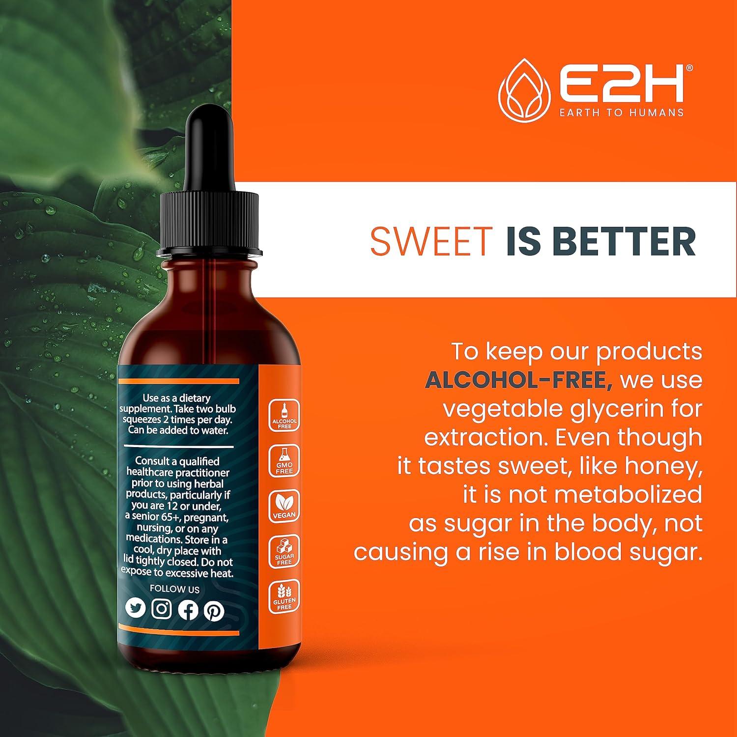 E2H Suplemento Líquido de Cúrcuma Curcumina 59.15 ml