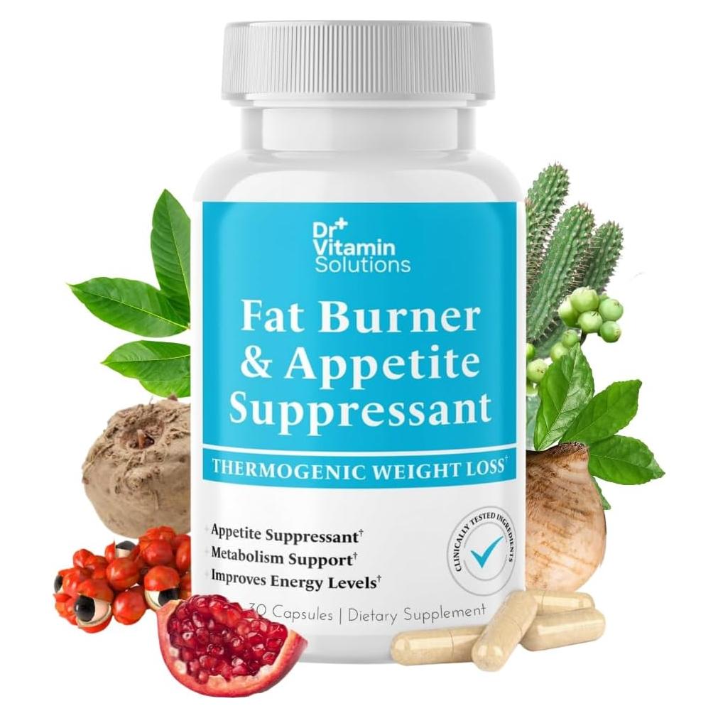Quemador de Grasa Dr Vitamin Solutions 30 Cápsulas - Suplemento Termogénico