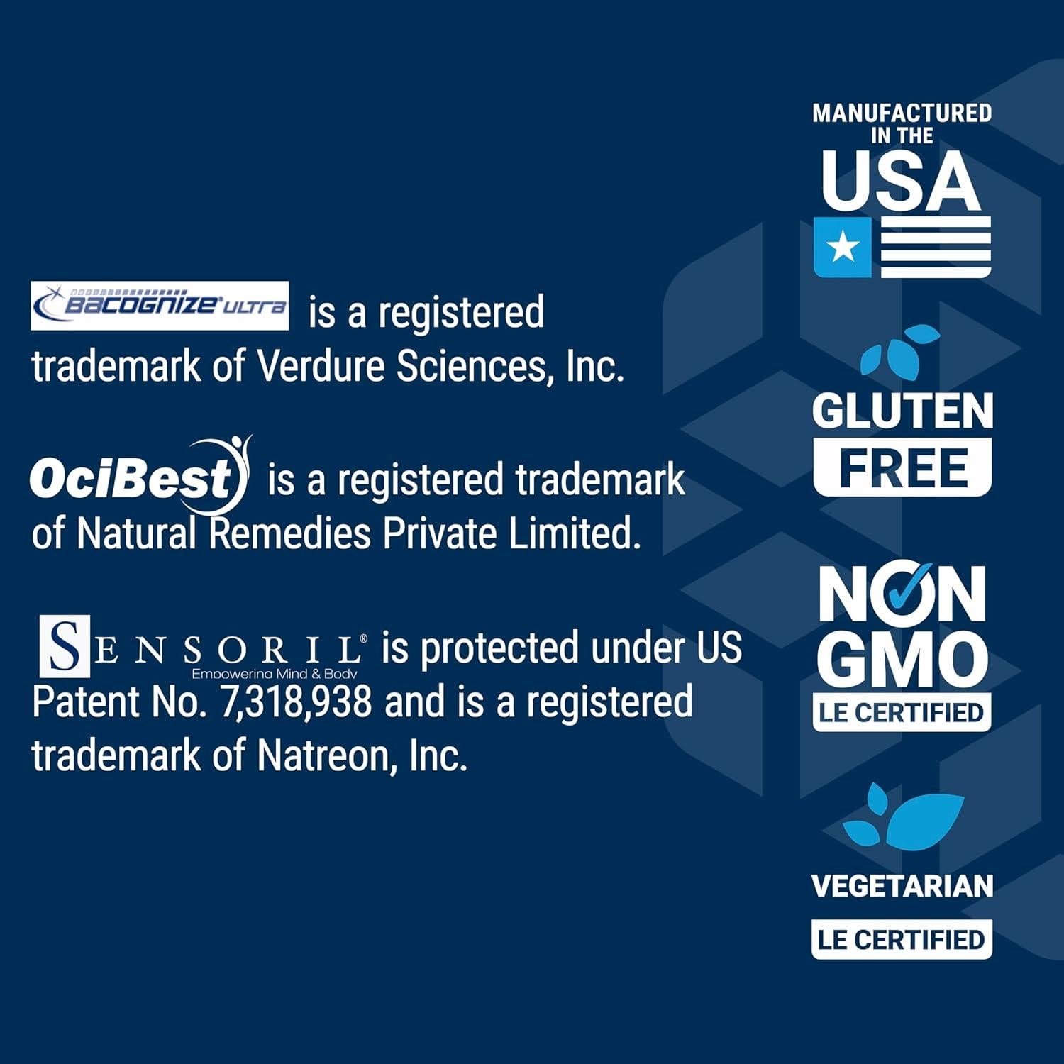 Fórmula de Energía Adrenal Life Extension 60 Cápsulas Sin Gluten
