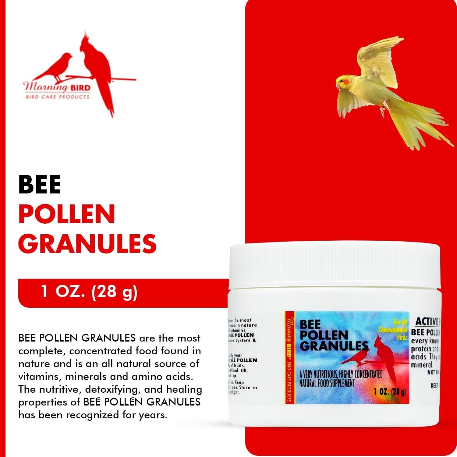 Gránulos de Polen de Abeja Morning Bird 28.35 g - Suplemento Energético