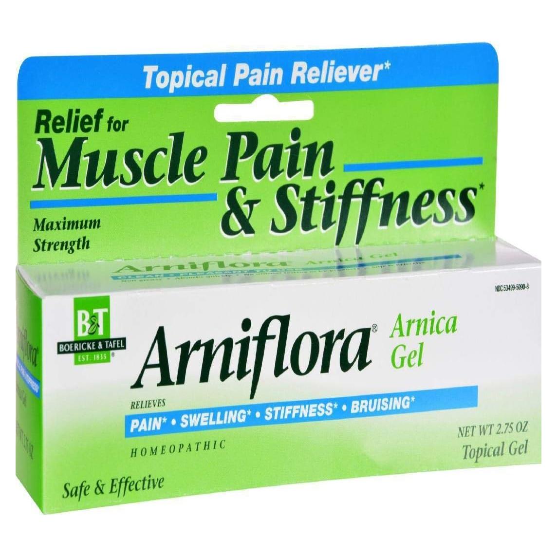 Gel de Árnica Boericke & Tafel 81.3 ml - Alivio Dolor Muscular