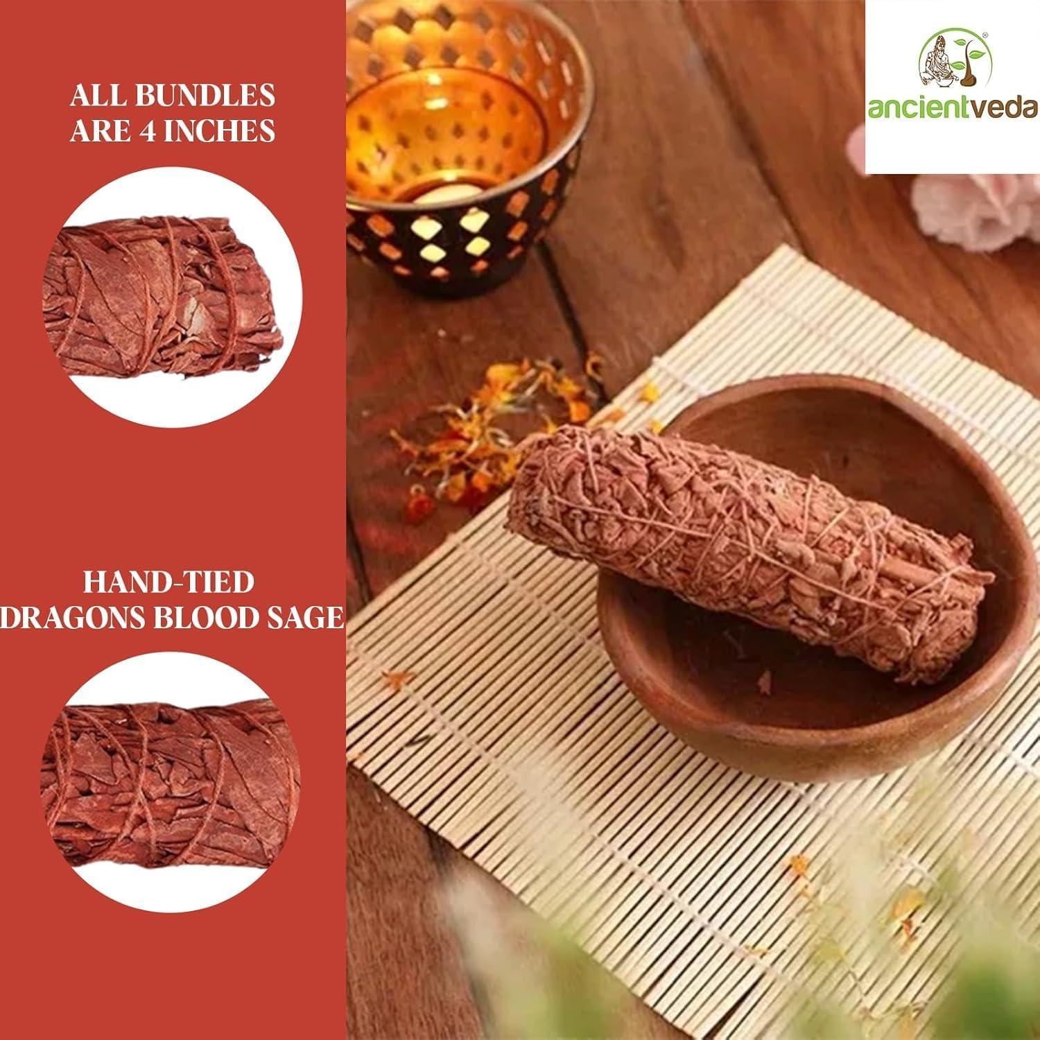 Bastones de Salvia de Sangre de Dragón Soul Sticks - Paquete de 3