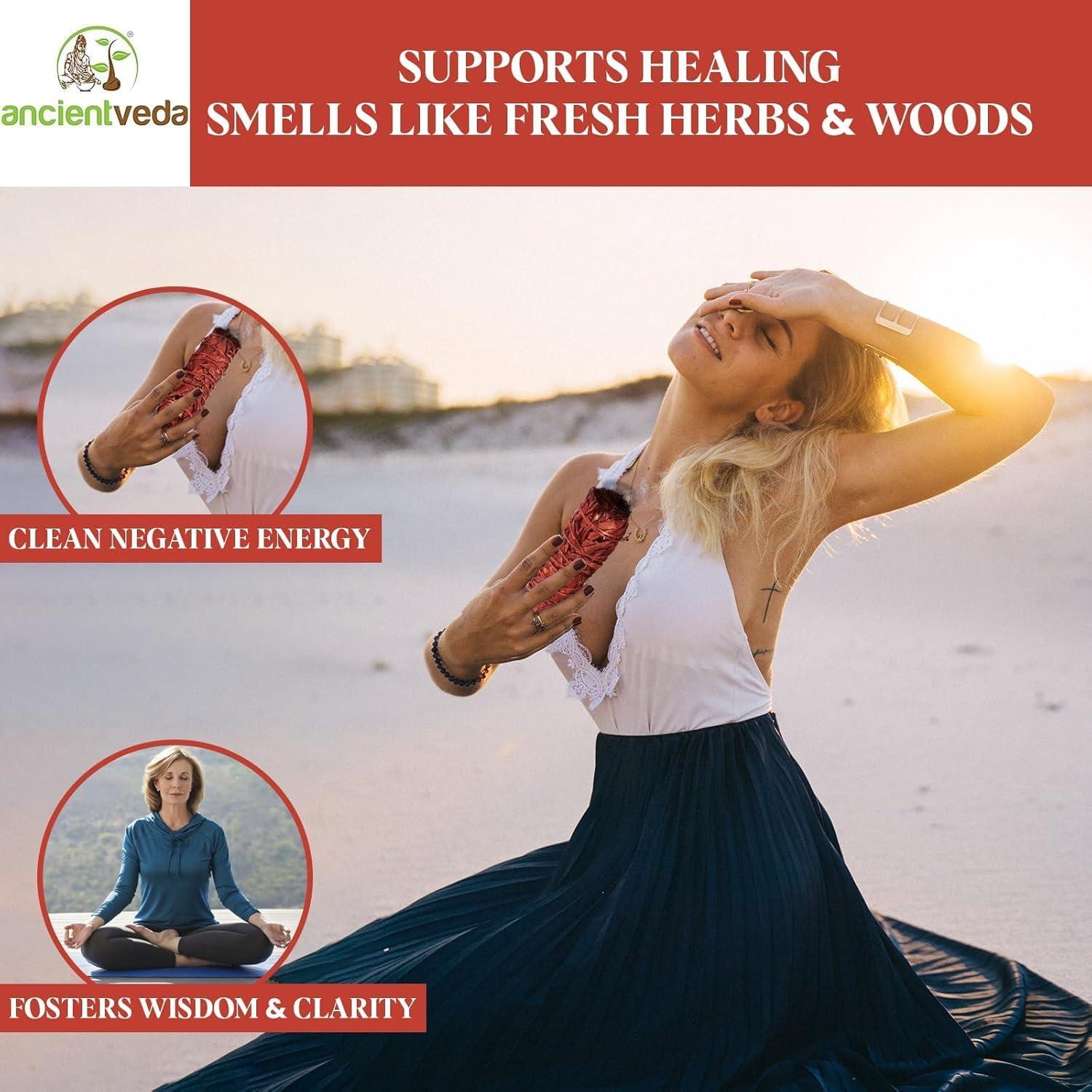 Bastones de Salvia de Sangre de Dragón Soul Sticks - Paquete de 3