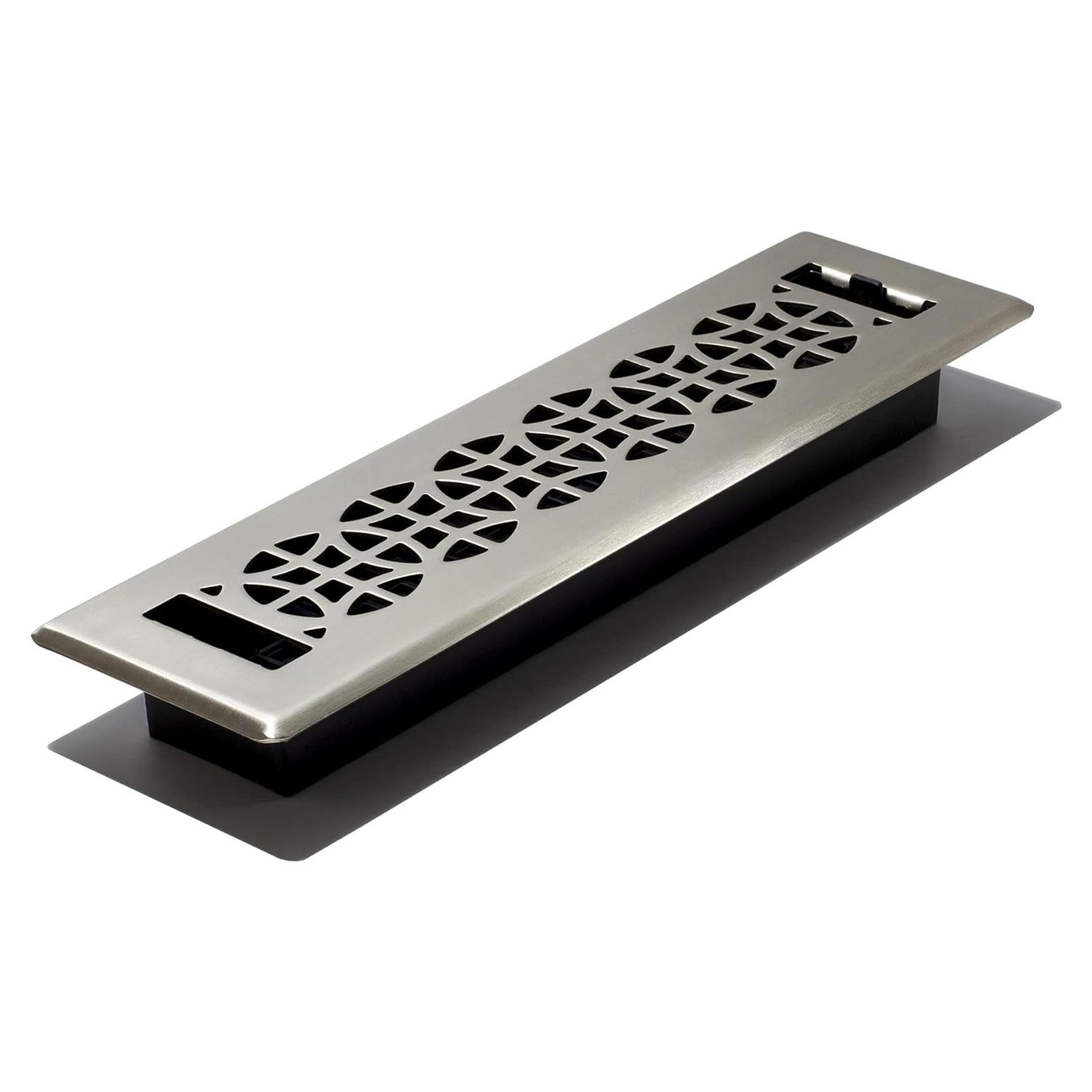 Rejilla de Piso Decor Grates ECH212-NKL 5.08x30.48 cm Níquel Cepillado