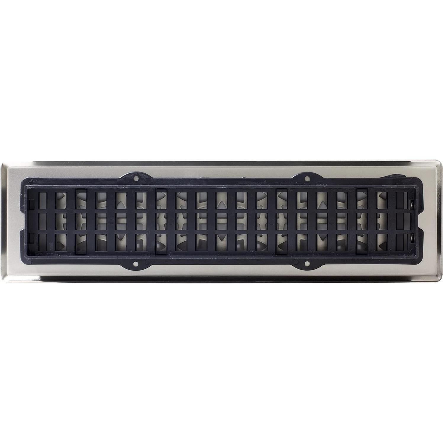 Rejilla de Piso Decor Grates ECH212-NKL 5.08x30.48 cm Níquel Cepillado