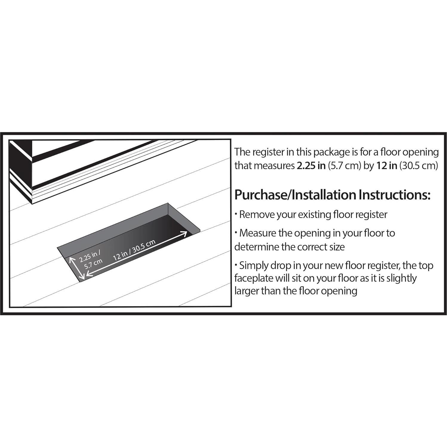 Rejilla de Piso Decor Grates ECH212-NKL 5.08x30.48 cm Níquel Cepillado