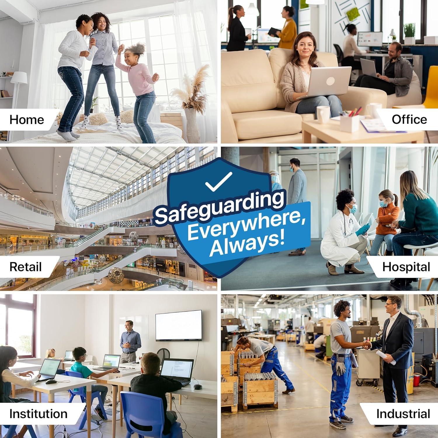 Filtro de Aire Simply MERV 8 10x10x1 Paquete de 12 - HVAC