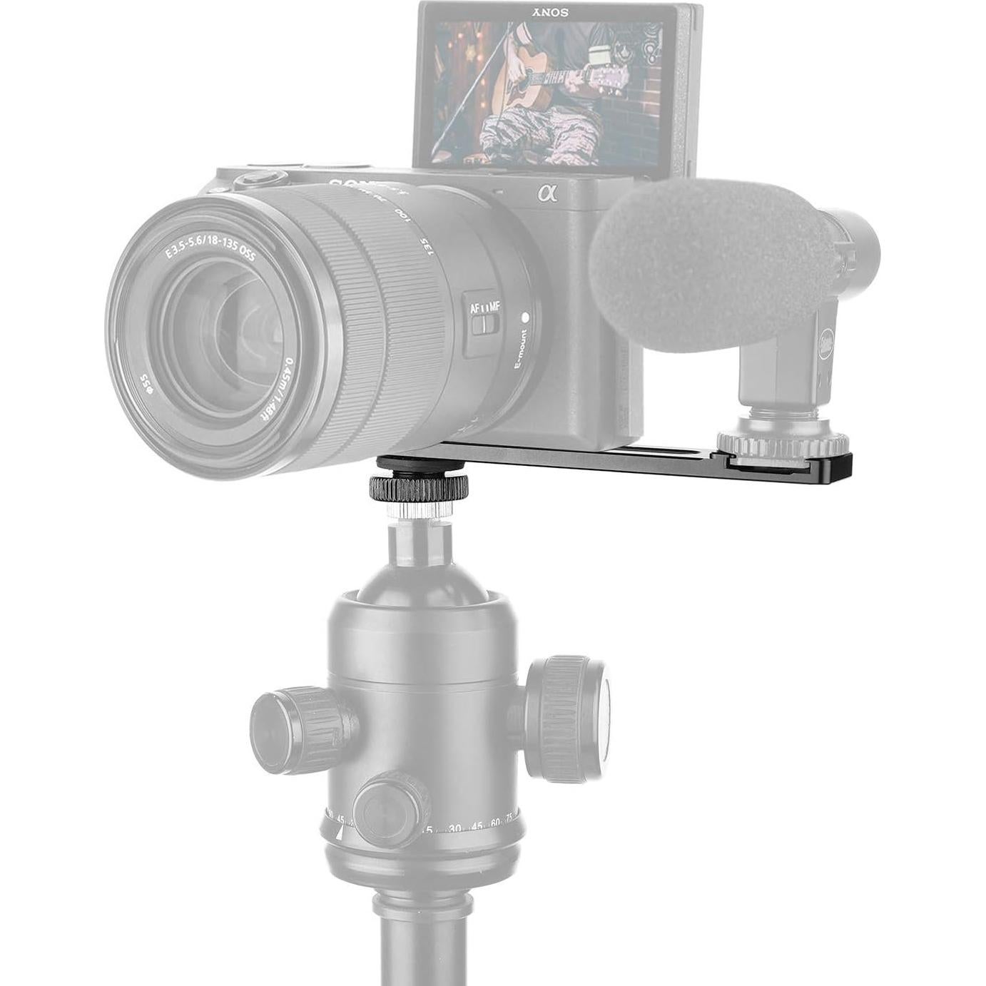 Barra de Extensión de Zapata Fría ChromLives para Vlogging