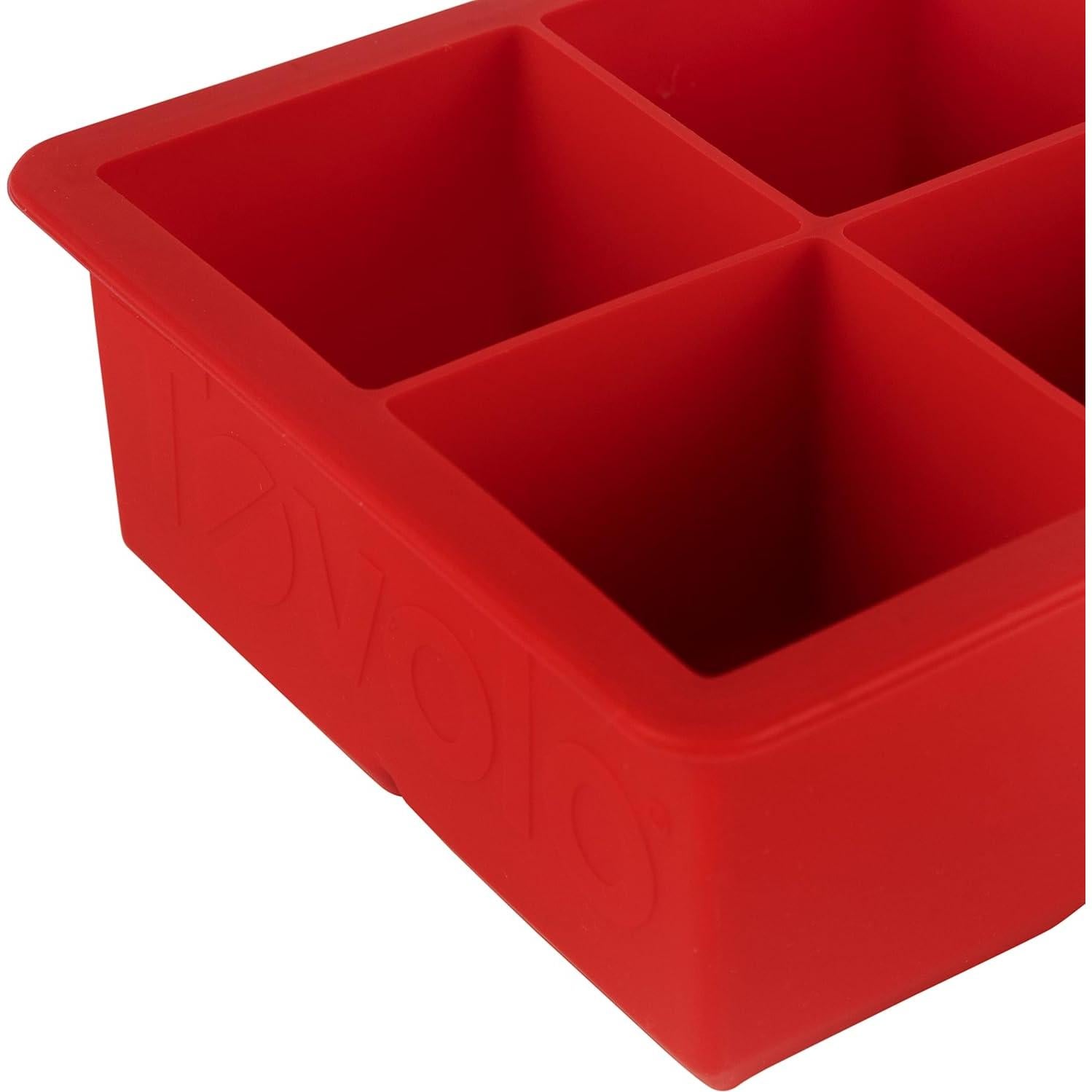 Molde de Hielo Tovolo King Cube 2" Silicona BPA Libre - Set de 2