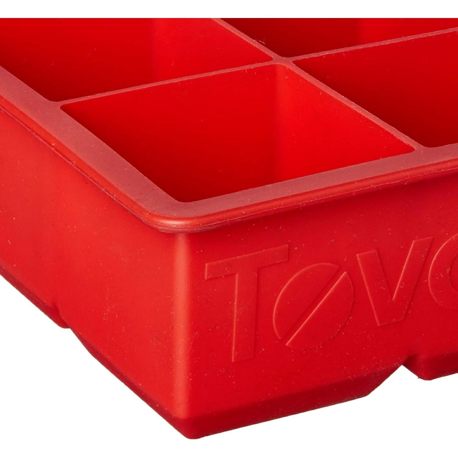 Molde de Hielo Tovolo King Cube 2" Silicona BPA Libre - Set de 2