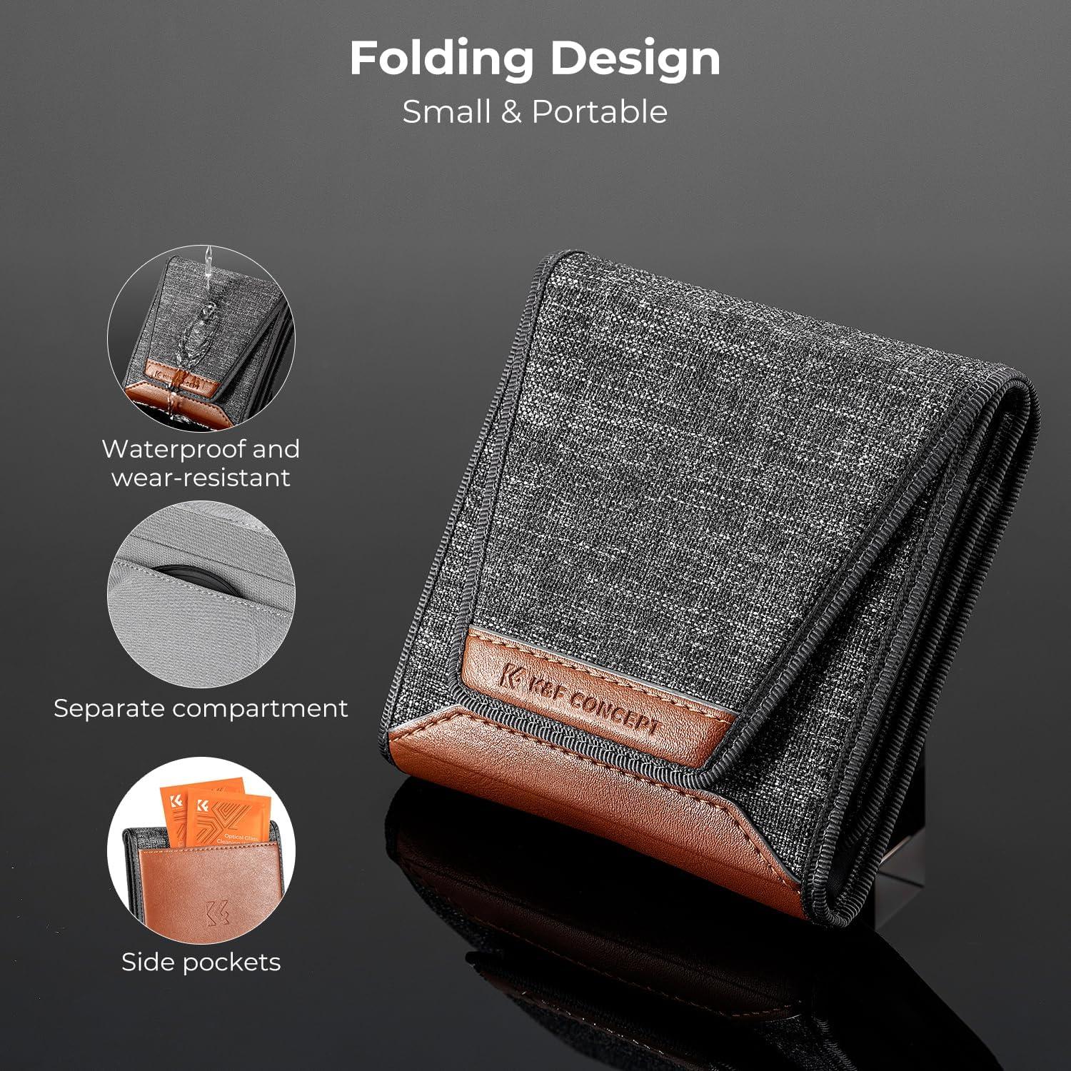 Kit de Filtros K&F Concept 37mm UV y CPL - Protección Lente