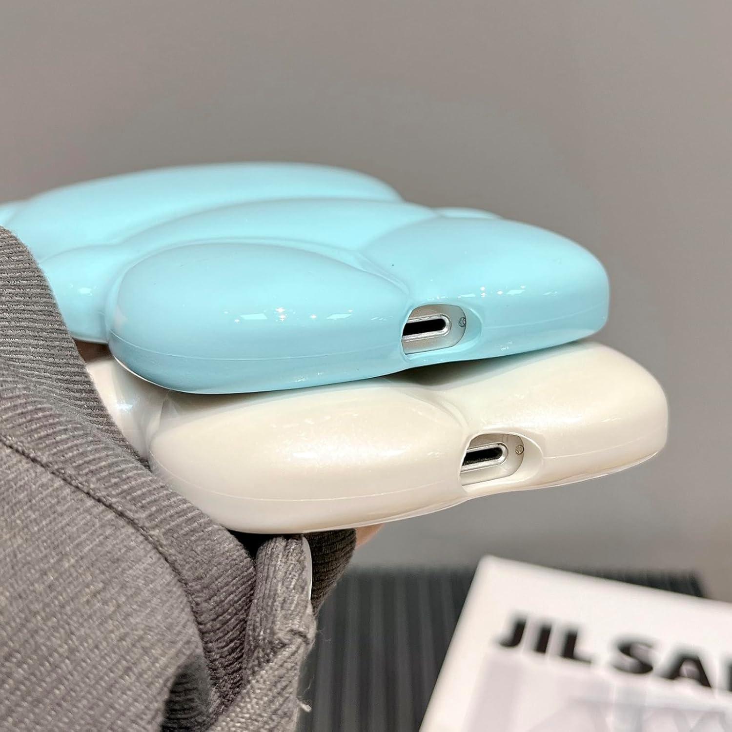 Funda de Silicona Suave Losin para iPhone 14 Pro Max Kawaii 3D