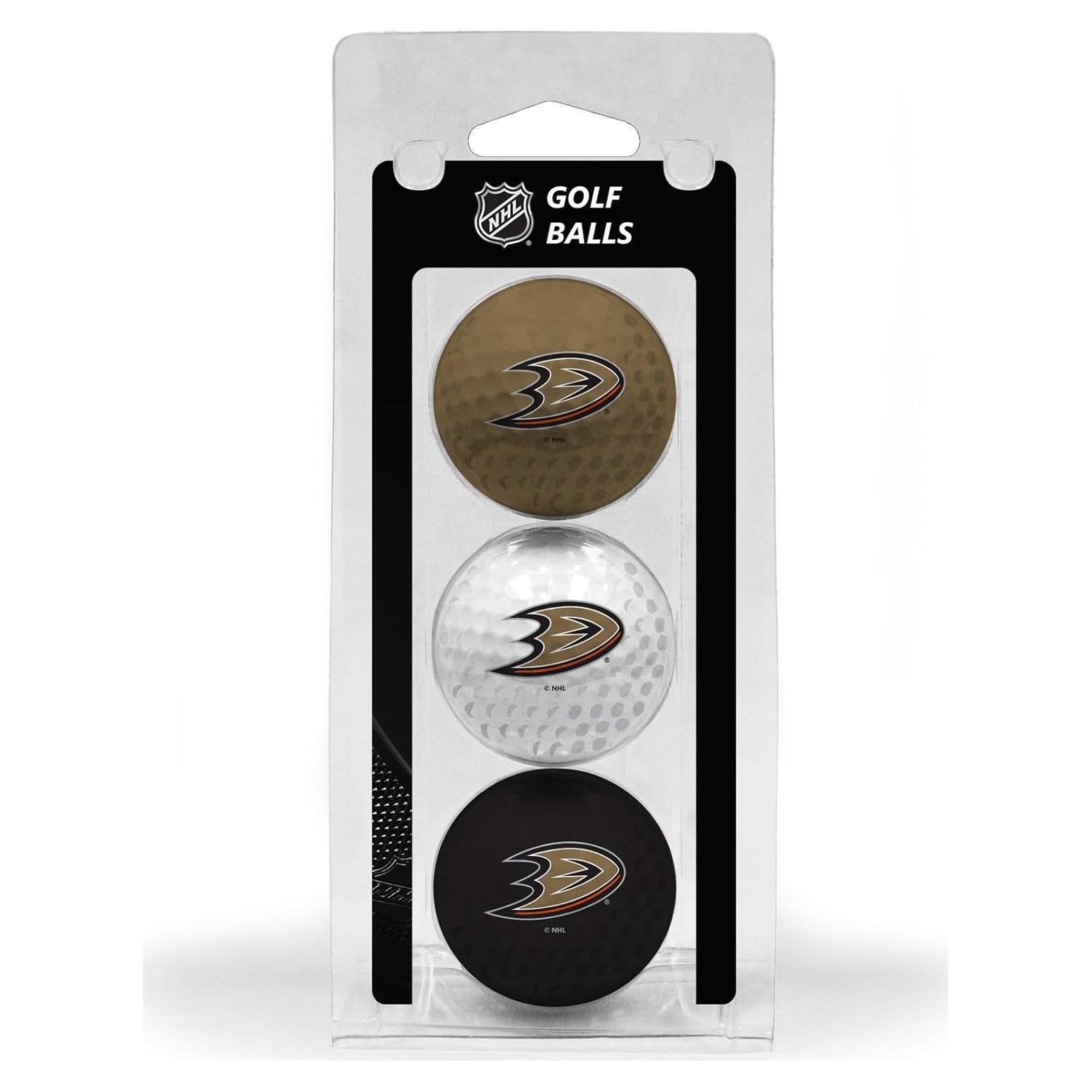 Pelotas de Golf Reguladoras Team Golf Patos de Anaheim - Paquete de 3