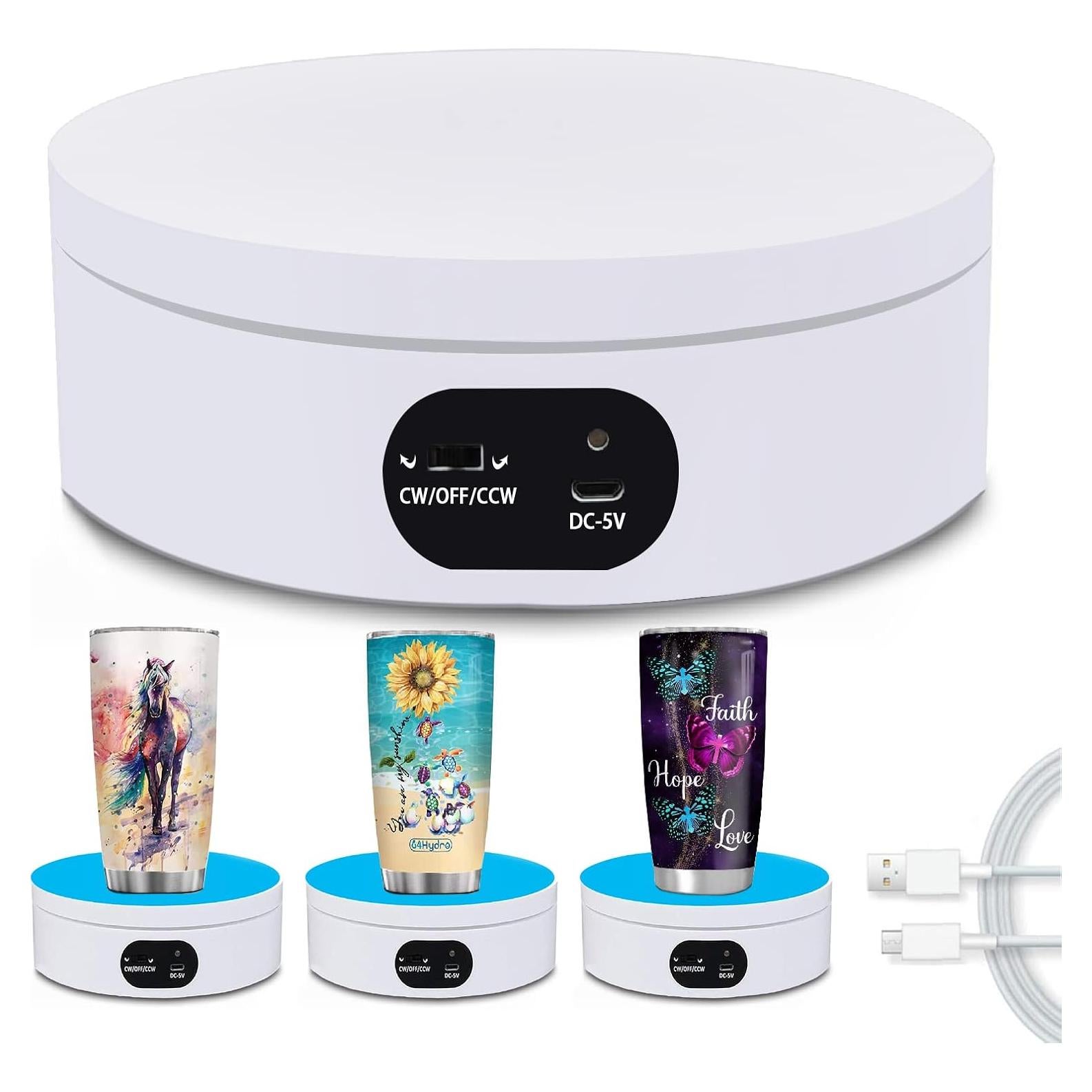 Soporte Giratorio YVV ND-120 para Tazas 360° Automático