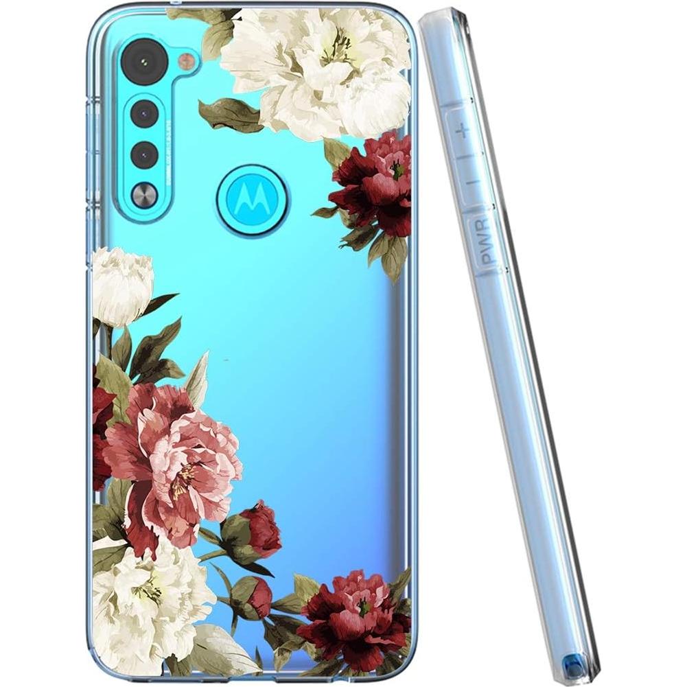 Funda TPU Transparente para Motorola Moto G Stylus 2020 - Flor de Floración