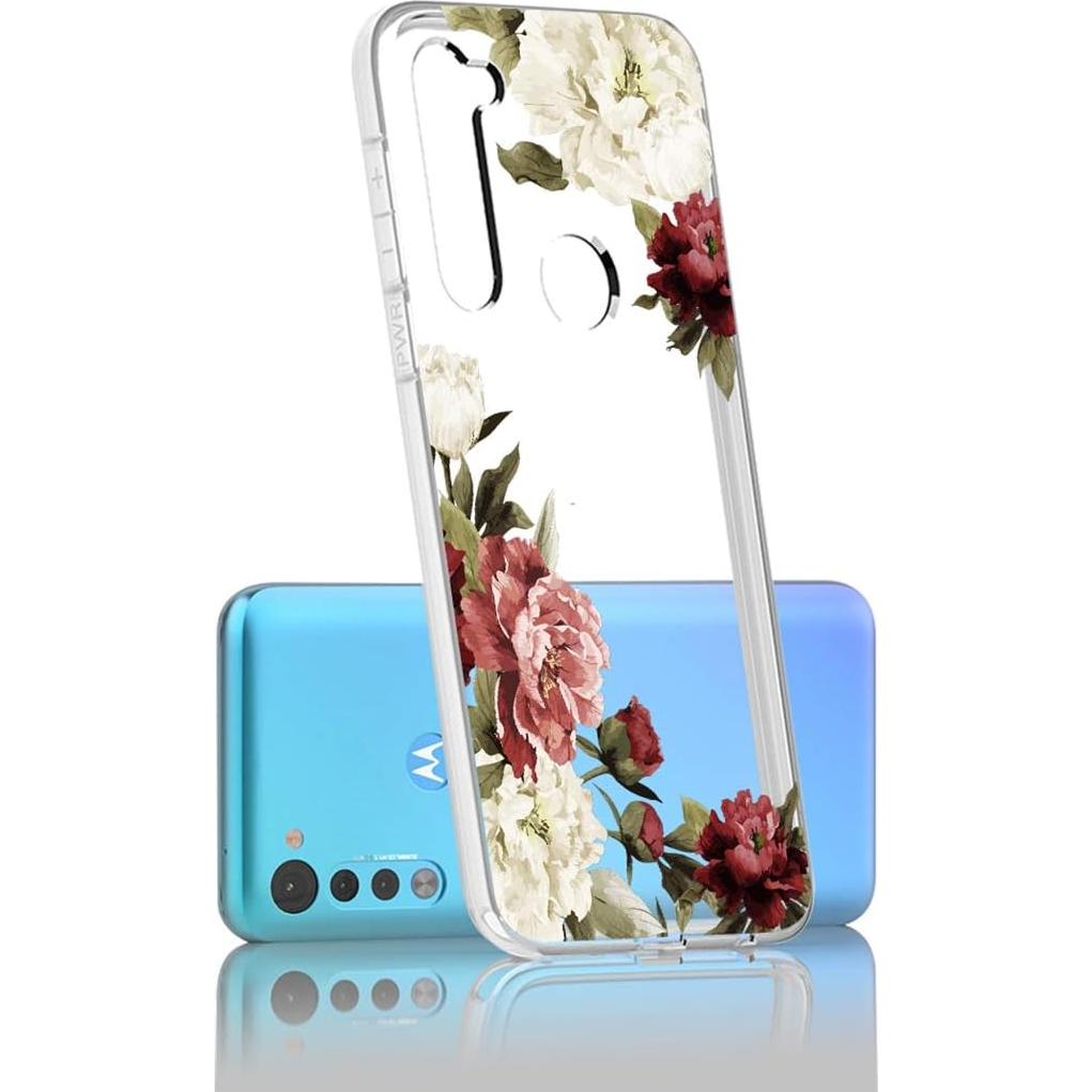 Funda TPU Transparente para Motorola Moto G Stylus 2020 - Flor de Floración