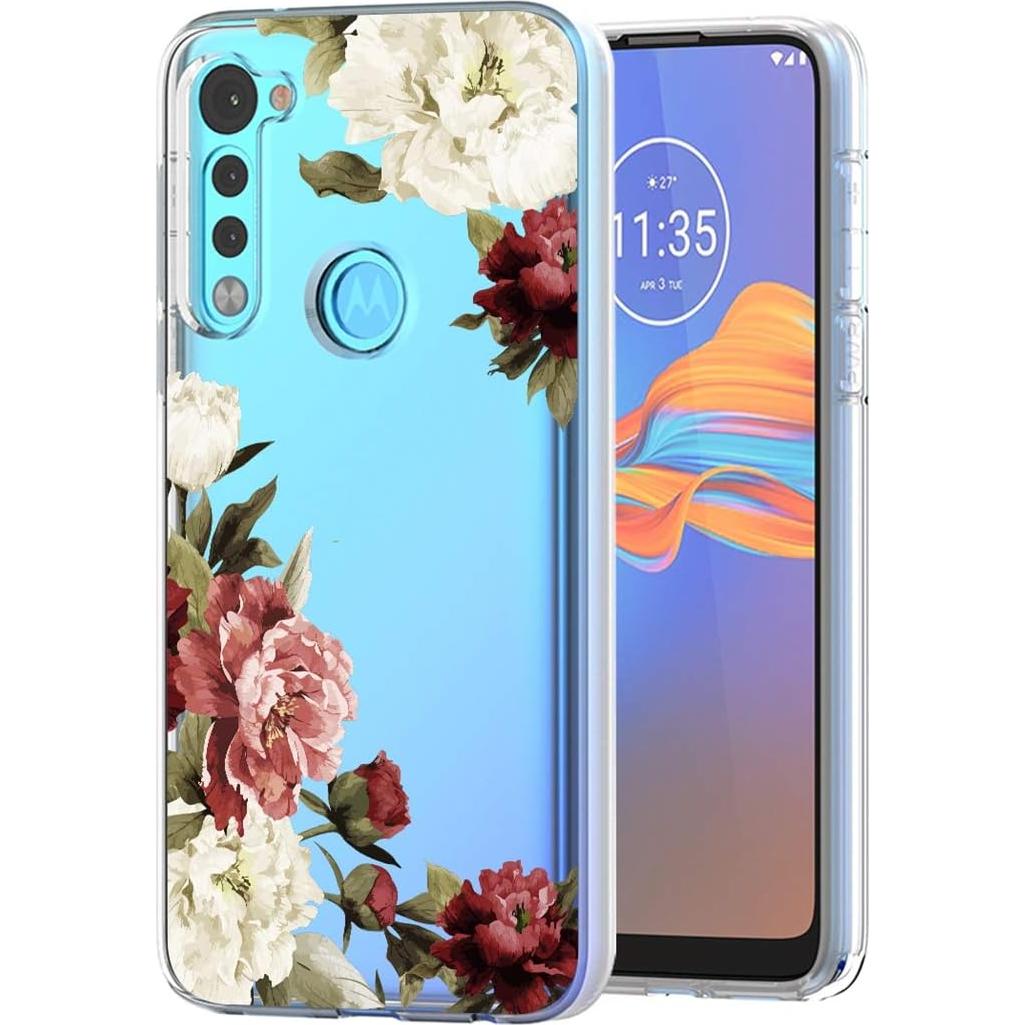 Funda TPU Transparente para Motorola Moto G Stylus 2020 - Flor de Floración