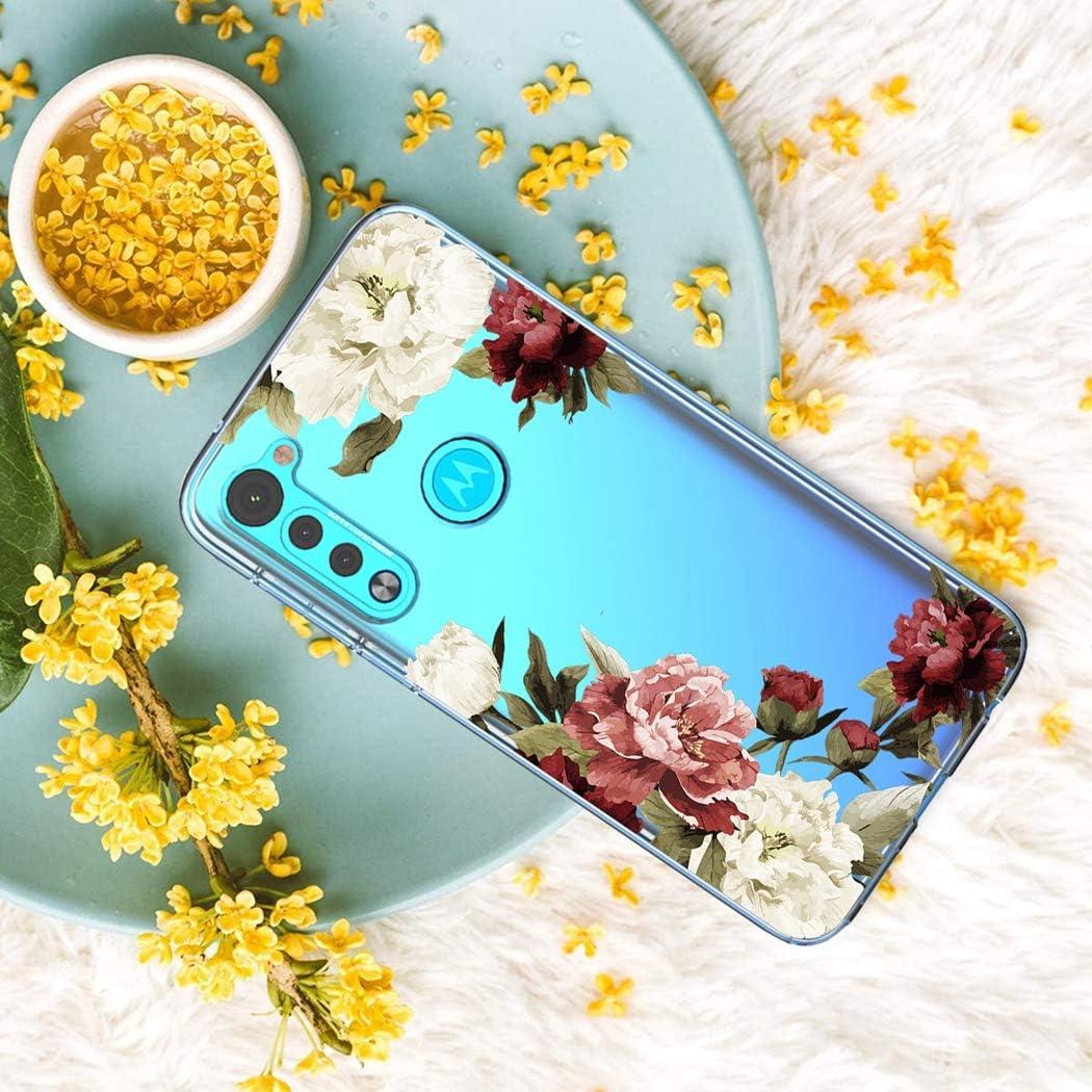 Funda TPU Transparente para Motorola Moto G Stylus 2020 - Flor de Floración