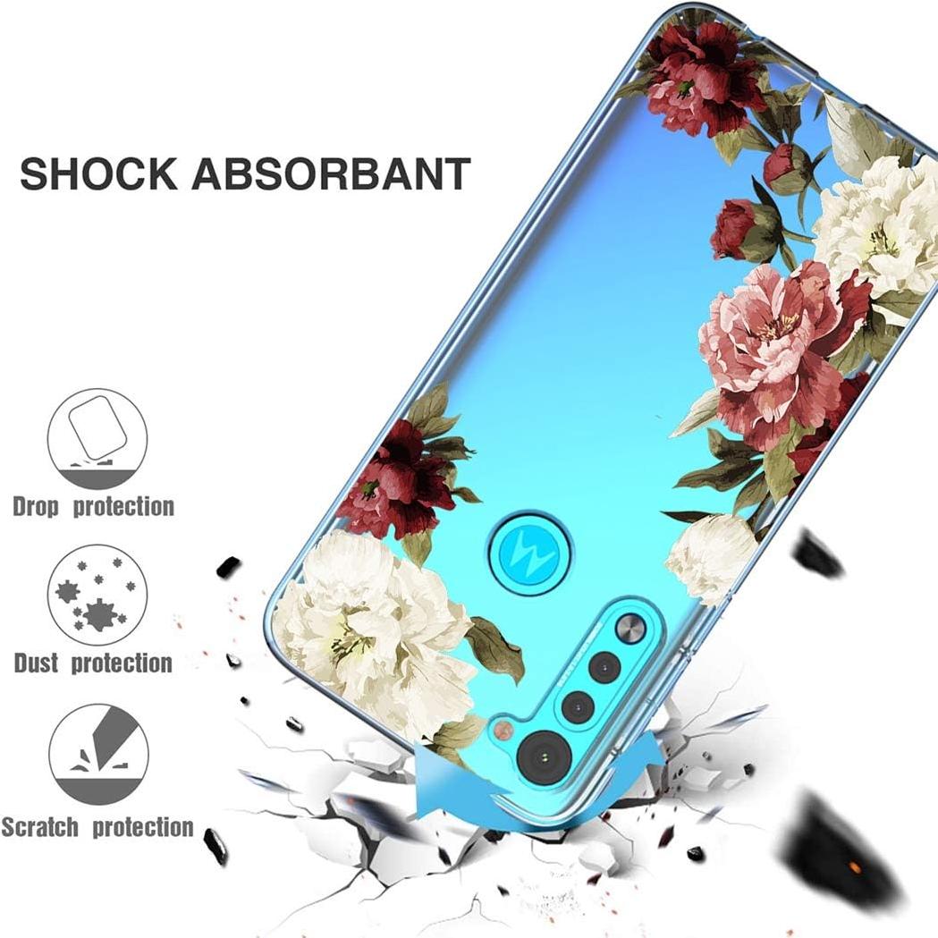 Funda TPU Transparente para Motorola Moto G Stylus 2020 - Flor de Floración