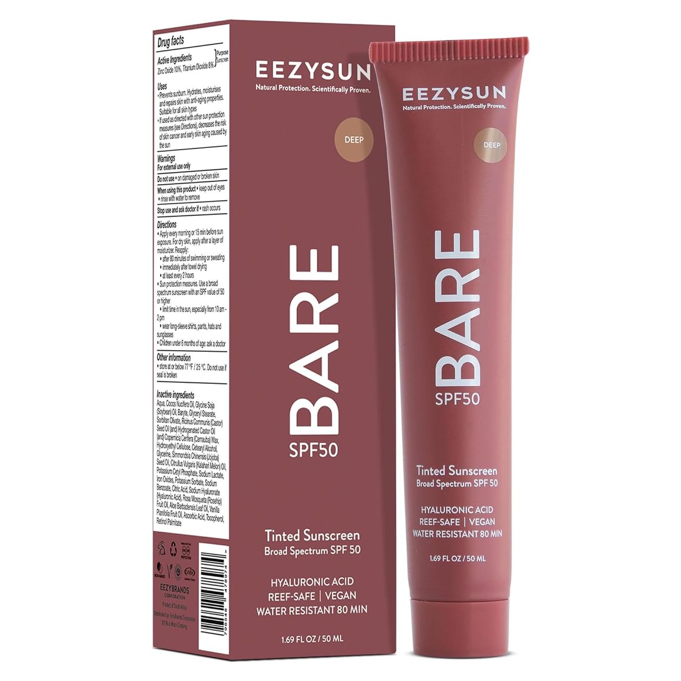 BARE Protector Solar Tinteado SPF 50 - No Graso 49.9 ml