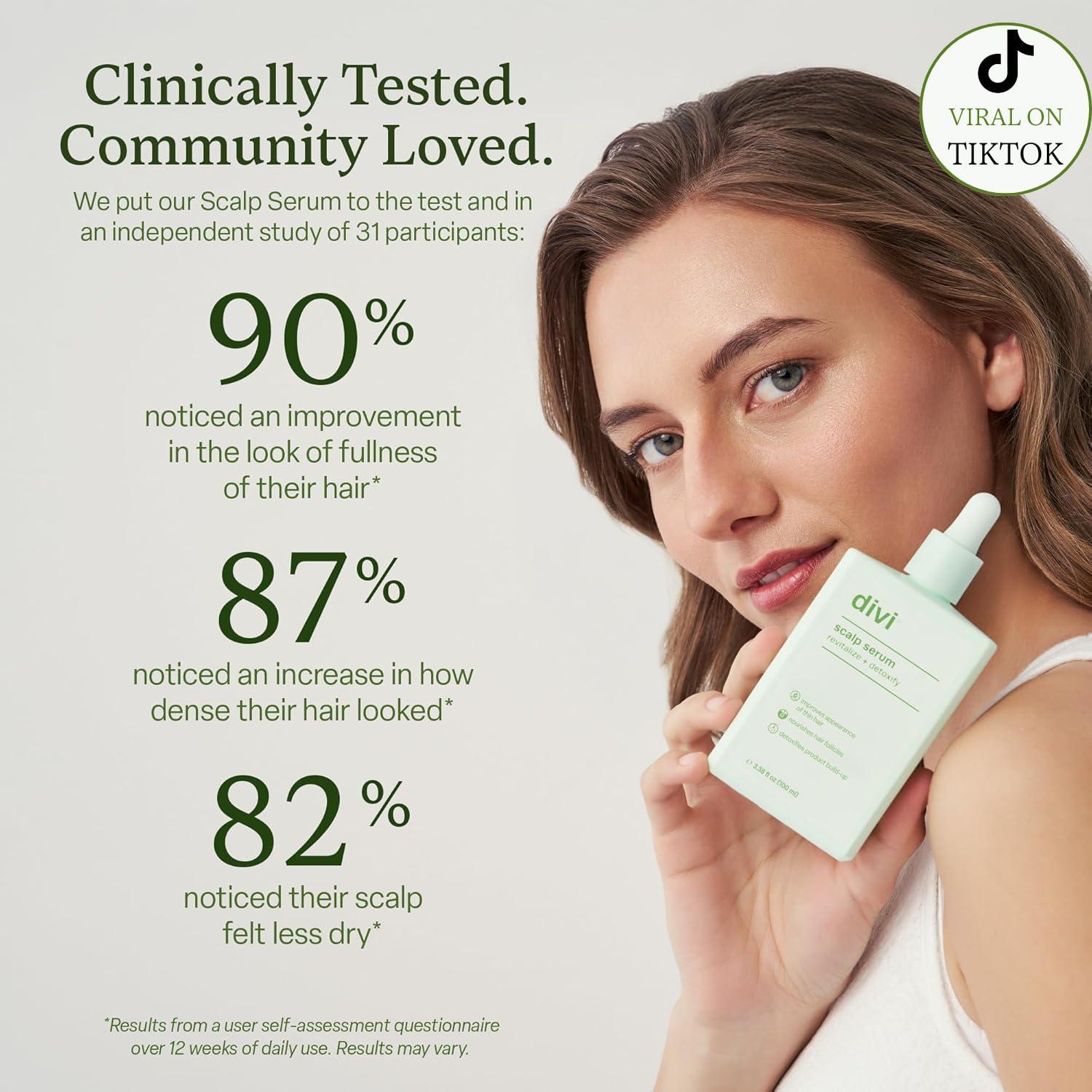 Suero para Cuero Cabelludo Divi 100 ml - Nutrición y Volumen