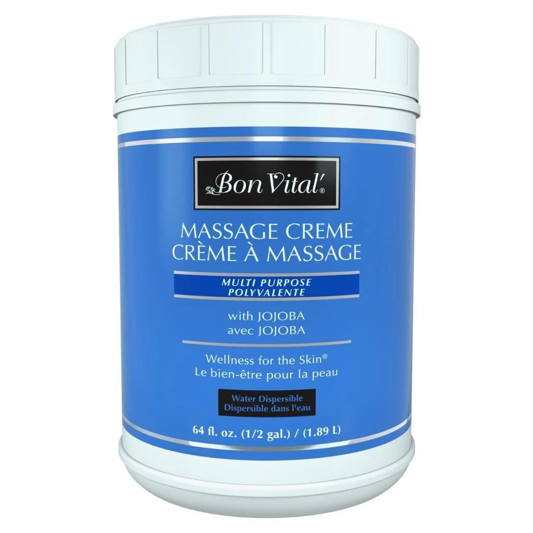 Crema de Masaje Multiusos Bon Vital 1.89 L - Sin Fragancia