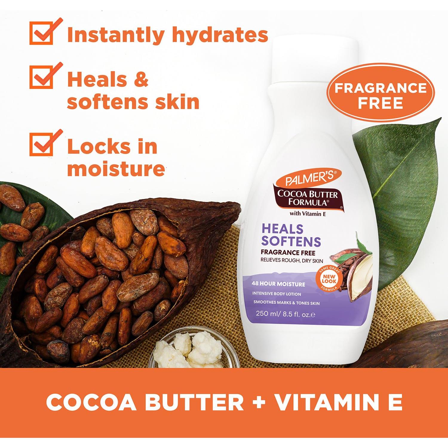 Loción Corporal Palmer's Manteca de Cacao 250 ml Sin Fragancia